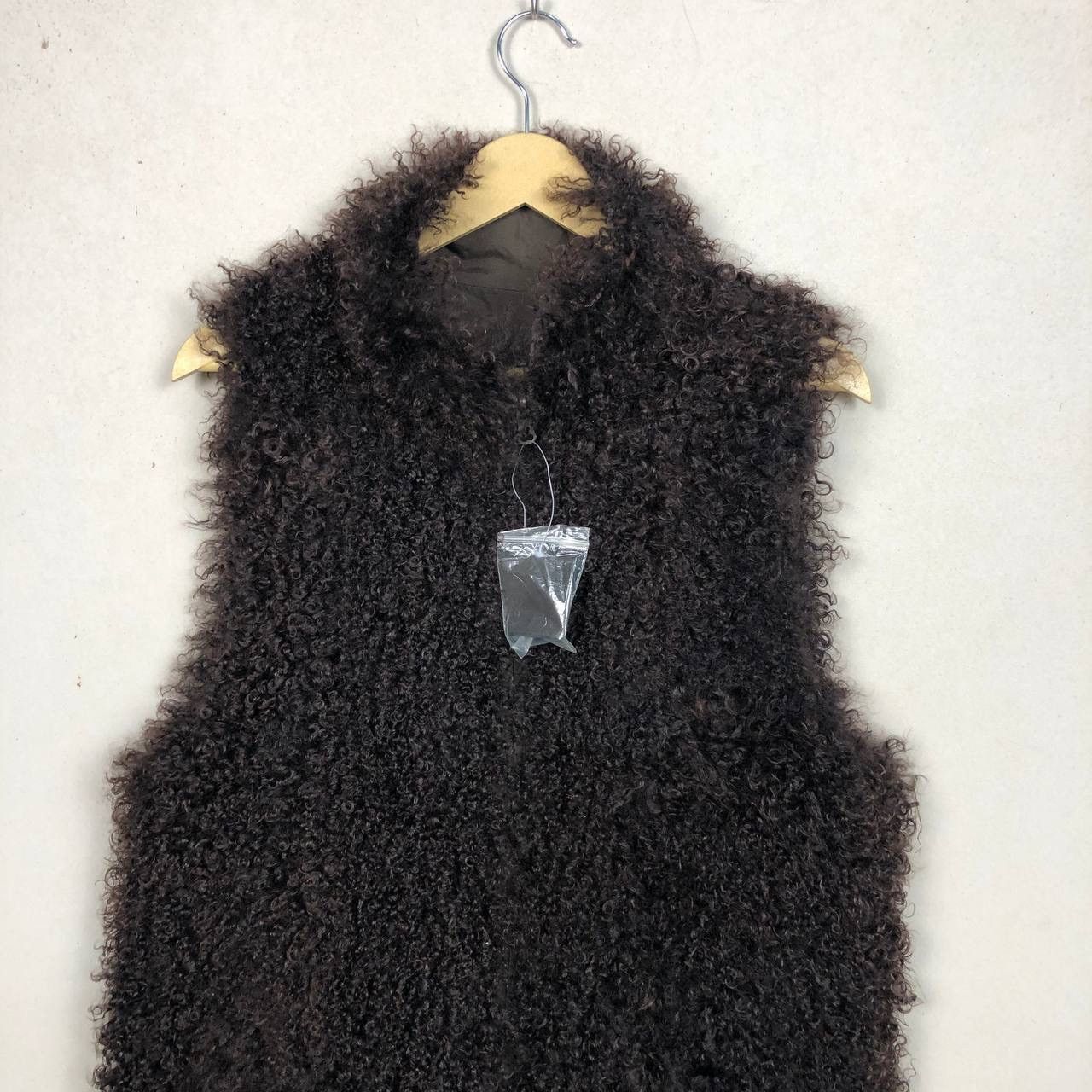 Designer × Japanese Brand Hype Lotail Mohair Brown Reversible Vest Jacket Size US M / EU 48-50 / 2 - 5 Thumbnail
