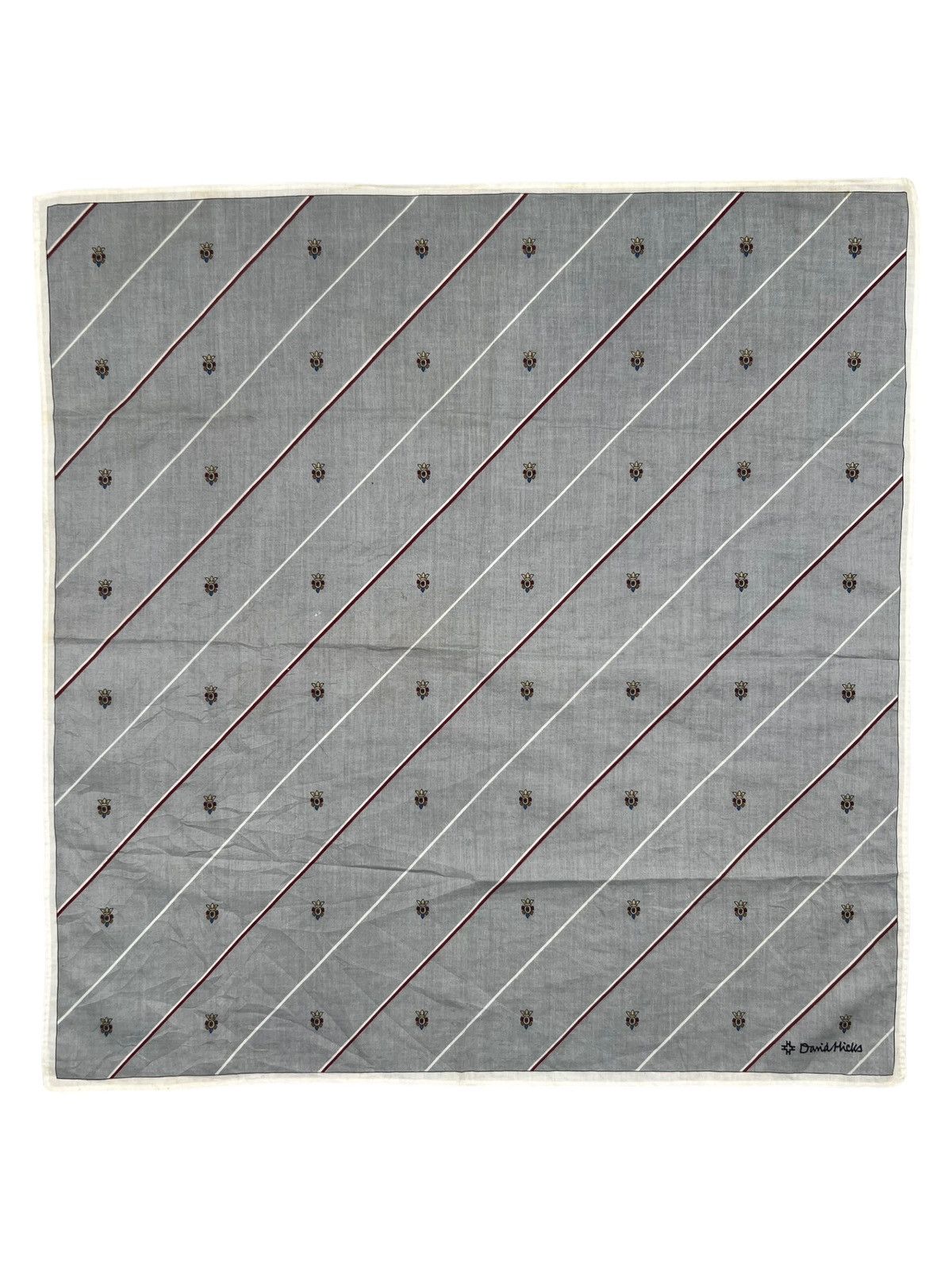 Other David Hicks Handkerchief Neckerchief Bandana Pocketsquare Size ONE SIZE - 2 Thumbnail