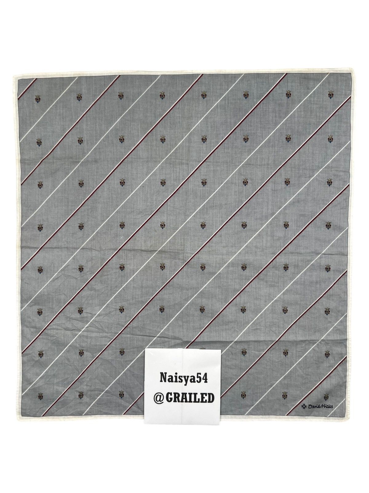 Other David Hicks Handkerchief Neckerchief Bandana Pocketsquare Size ONE SIZE - 6 Thumbnail