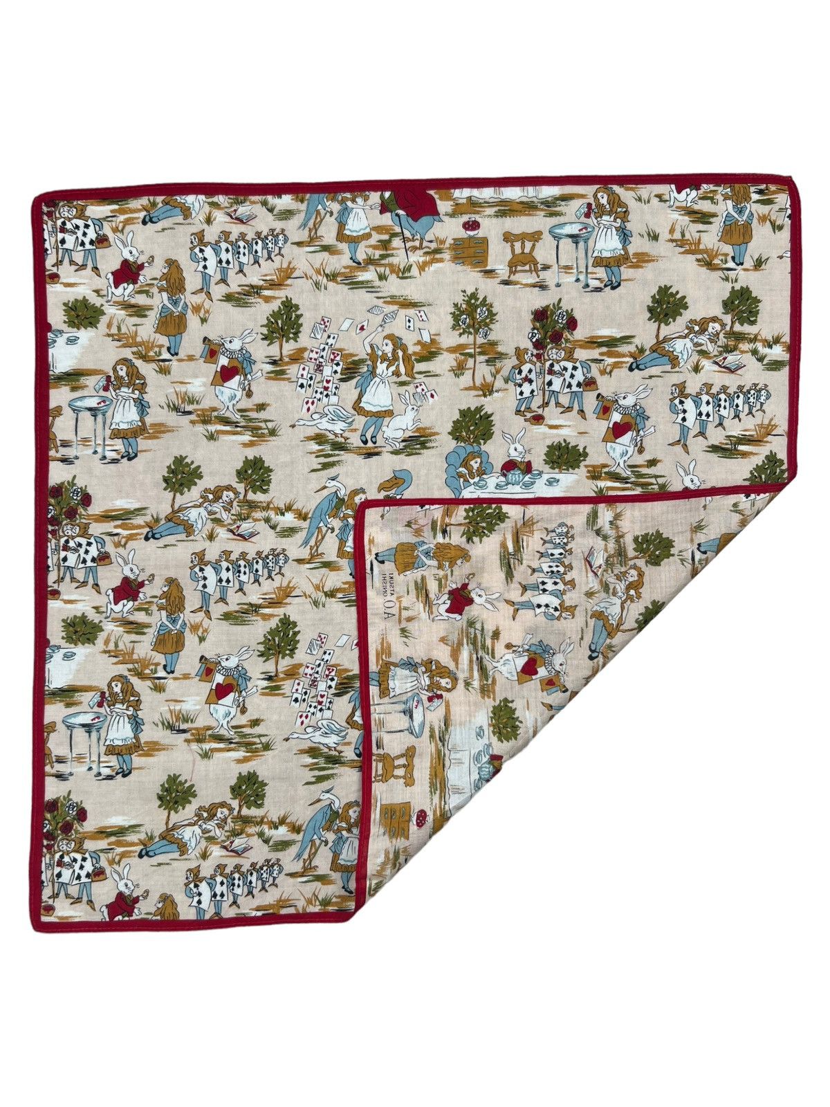 Japanese Brand Atsuki Onishi Handkerchief Neckerchief Bandana Pocketsquare Size ONE SIZE - 4 Thumbnail