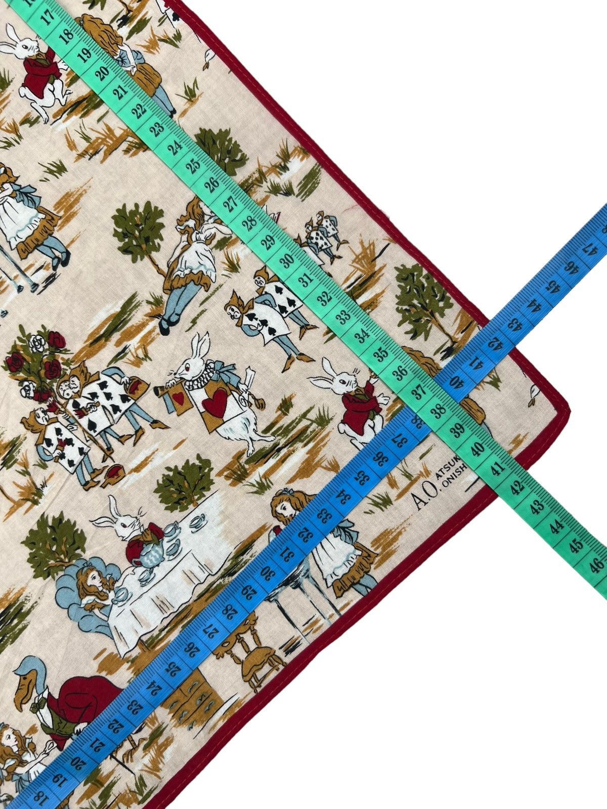 Japanese Brand Atsuki Onishi Handkerchief Neckerchief Bandana Pocketsquare Size ONE SIZE - 5 Thumbnail
