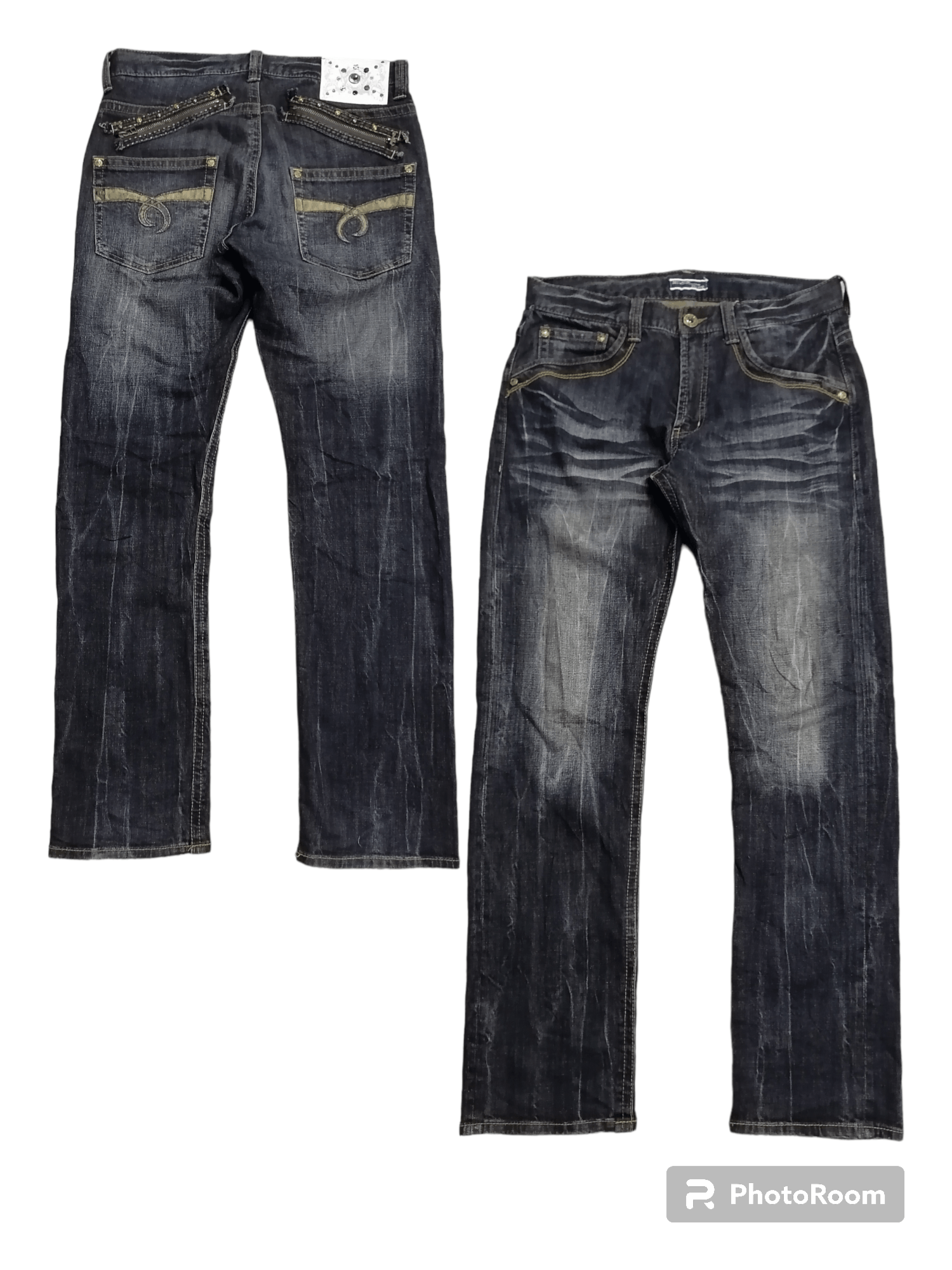 Sickkk🔥Real Jeans Villand Distressed Denim Pants⚡⚡⚡