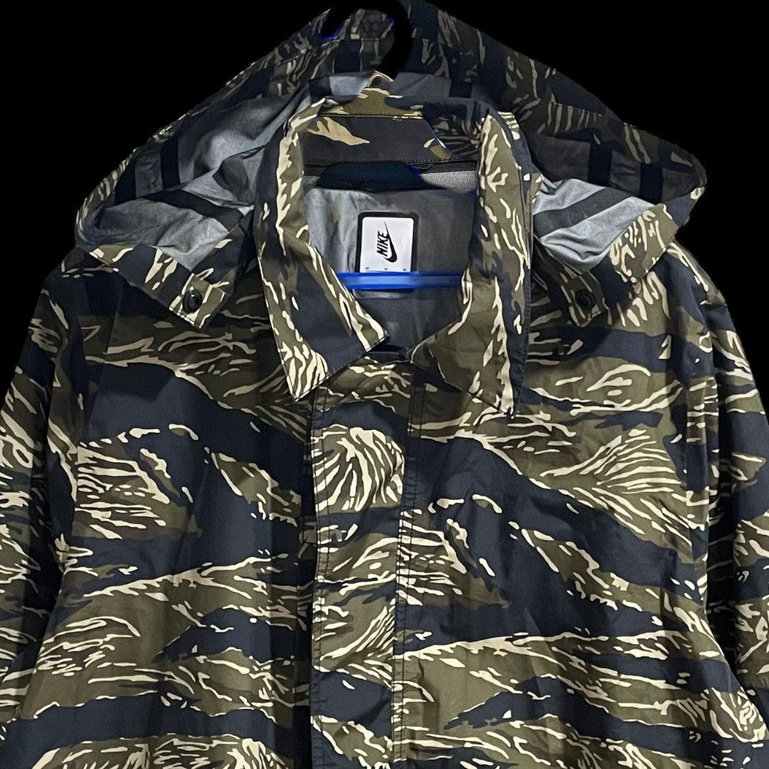 Nike Nike Lab - Tiger Camo - Fish Tail Parka Jacket Size US M / EU 48-50 / 2 - 2 Thumbnail