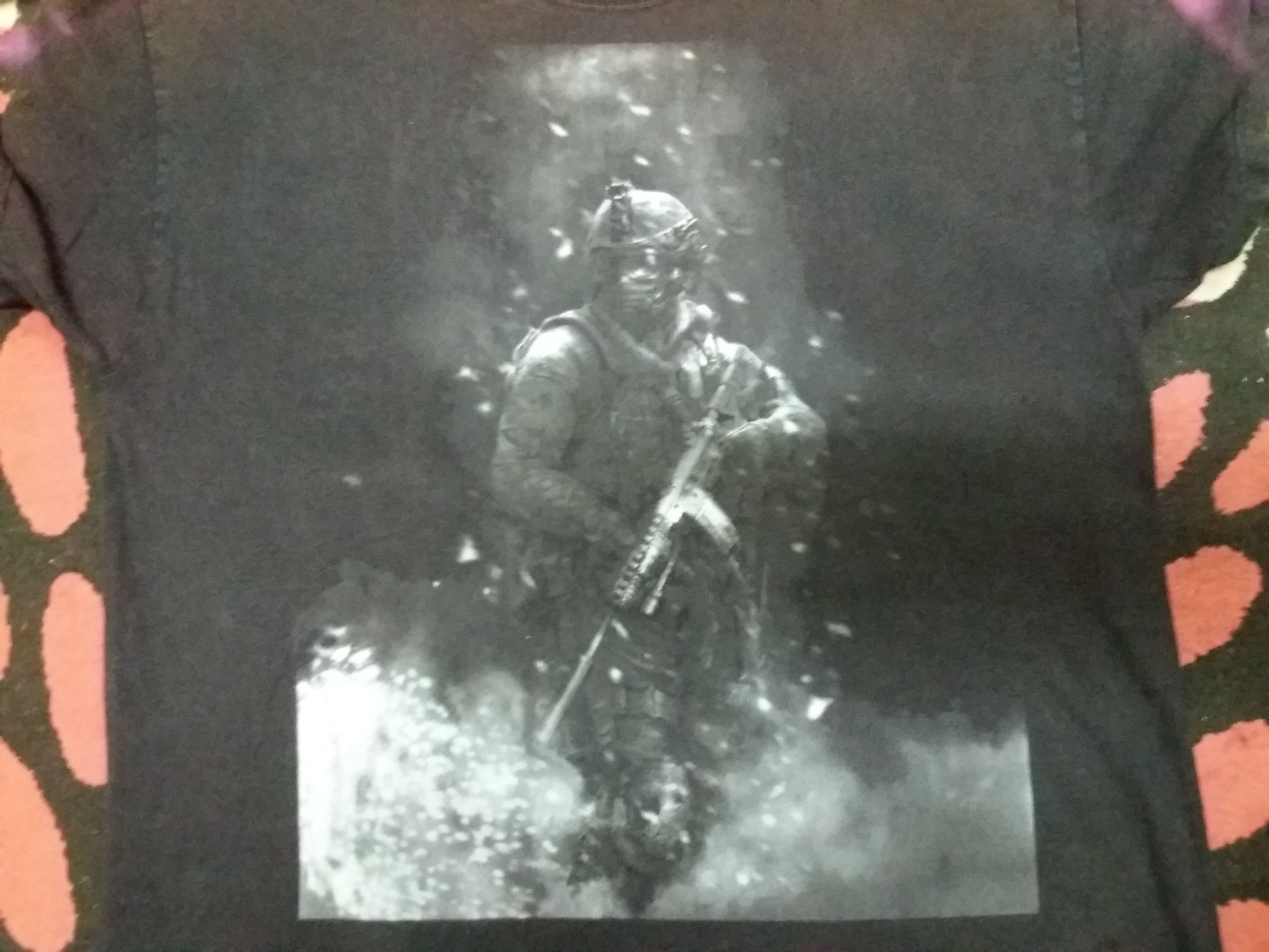 Playstation Call of Duty t-shirt XBOX LIVE by Infinity Ward/Hanes Size US XL / EU 56 / 4 - 3 Thumbnail