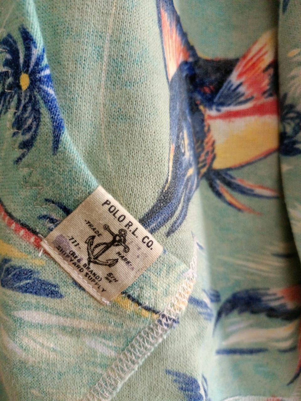 Polo Ralph Lauren Polo Ralph Lauren hoodie hawaiian tropical marlin fishing Size US L / EU 52-54 / 3 - 6 Thumbnail