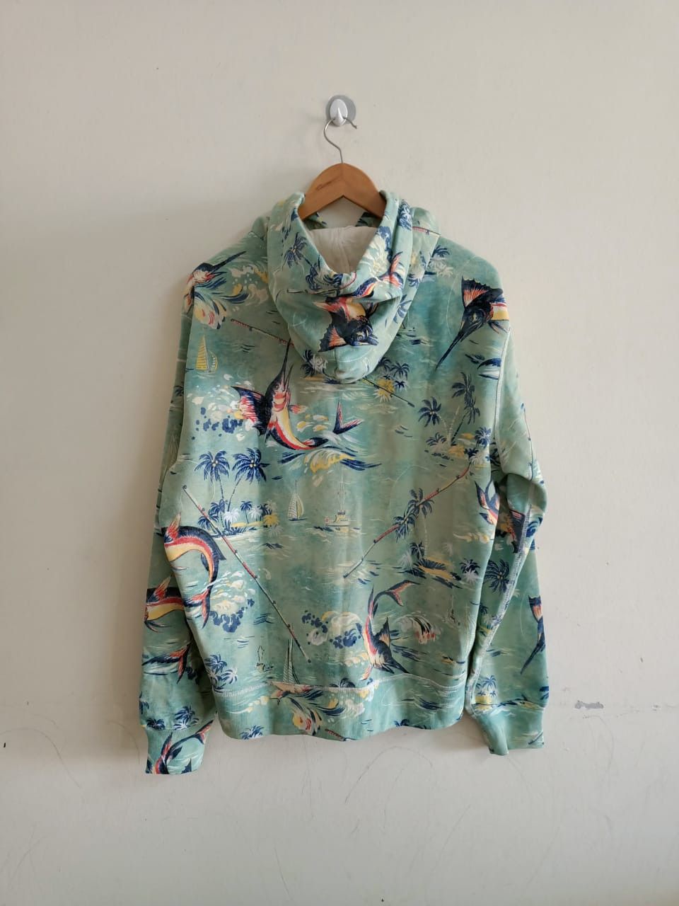 Polo Ralph Lauren Polo Ralph Lauren hoodie hawaiian tropical marlin fishing Size US L / EU 52-54 / 3 - 2 Thumbnail