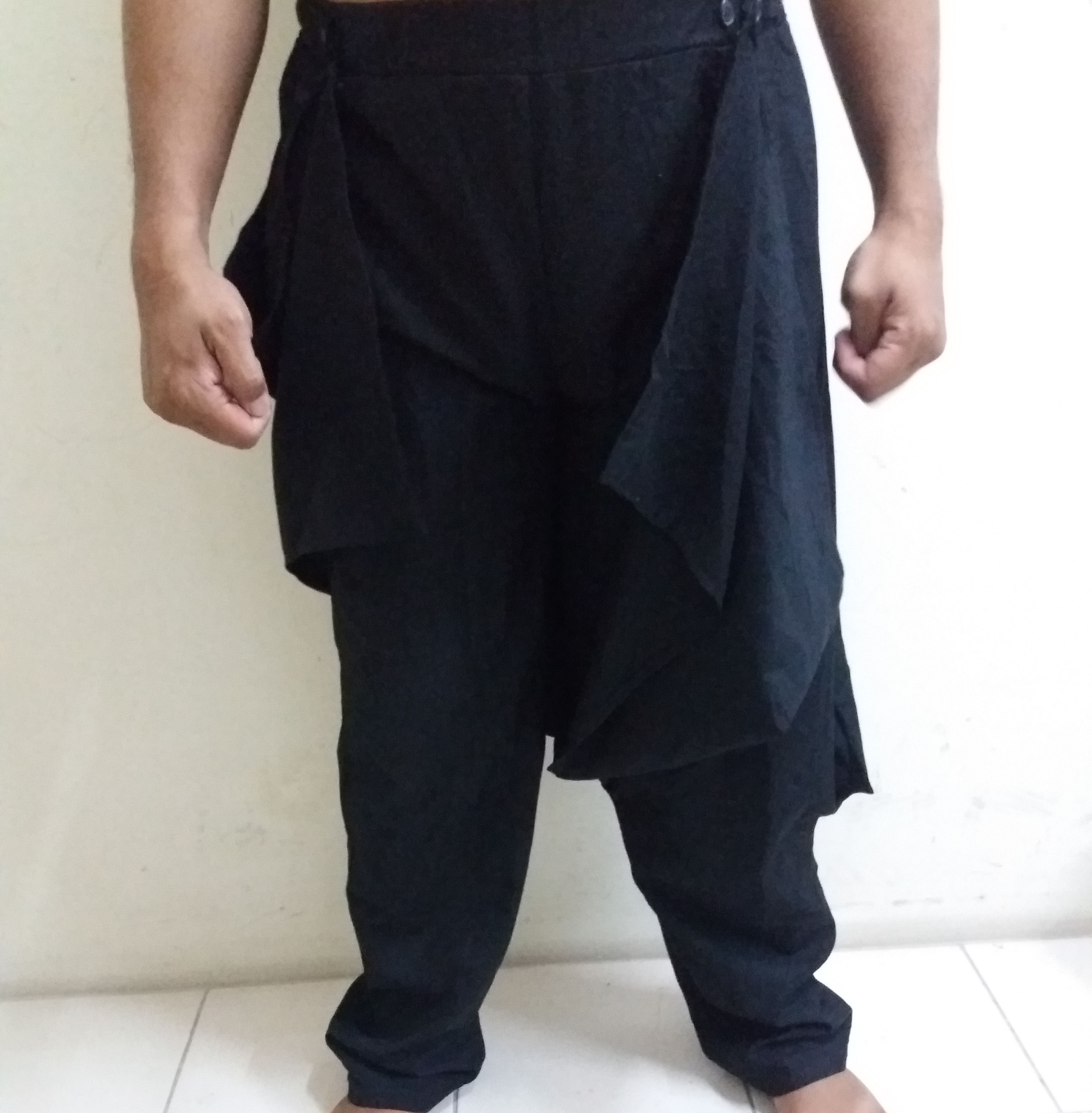Japanese Brand Rare Acid Jazz Men harem pants nice design waist 33-35 Size US 34 / EU 50 - 7 Thumbnail
