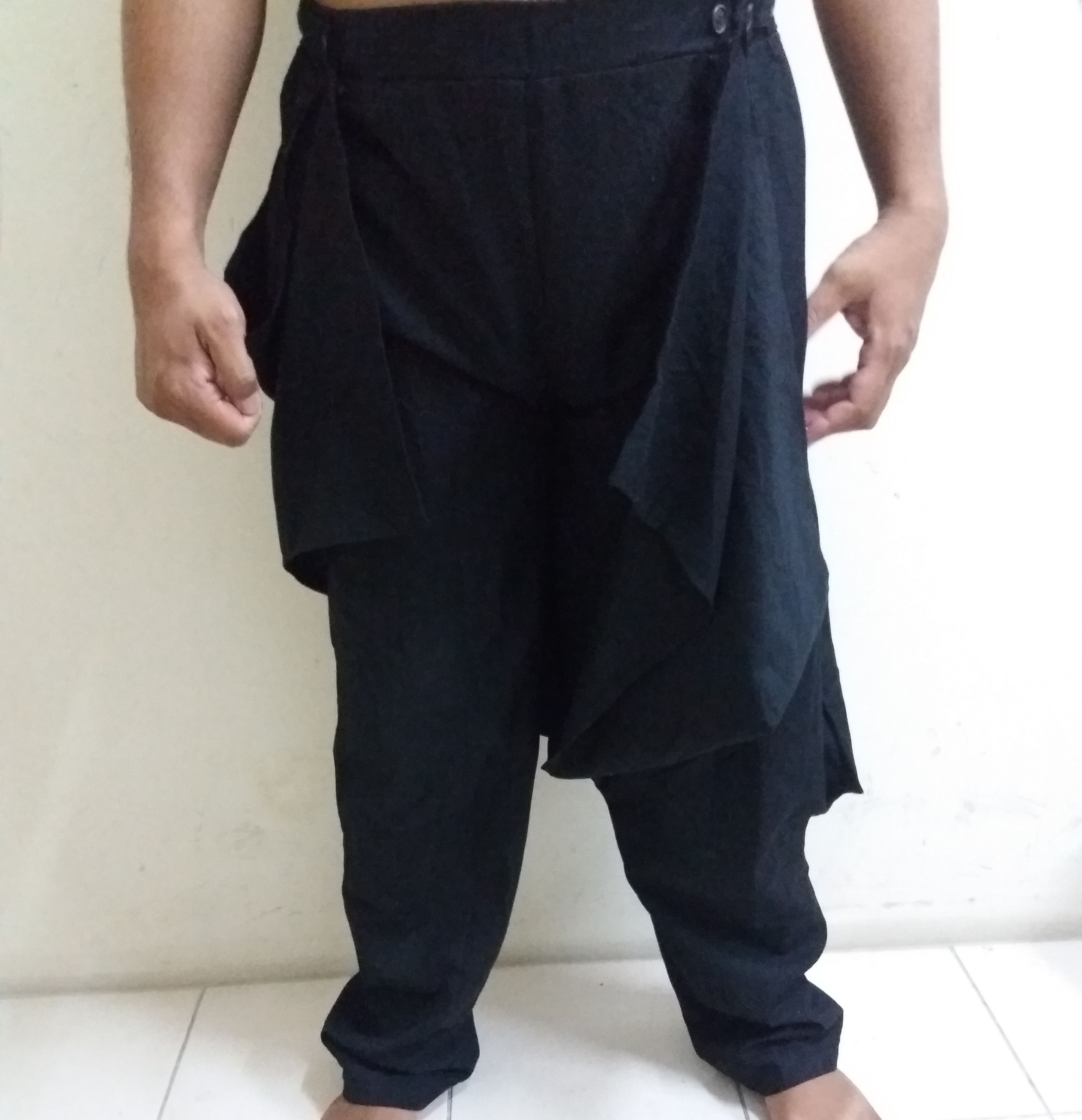 Japanese Brand Rare Acid Jazz Men harem pants nice design waist 33-35 Size US 34 / EU 50 - 6 Thumbnail
