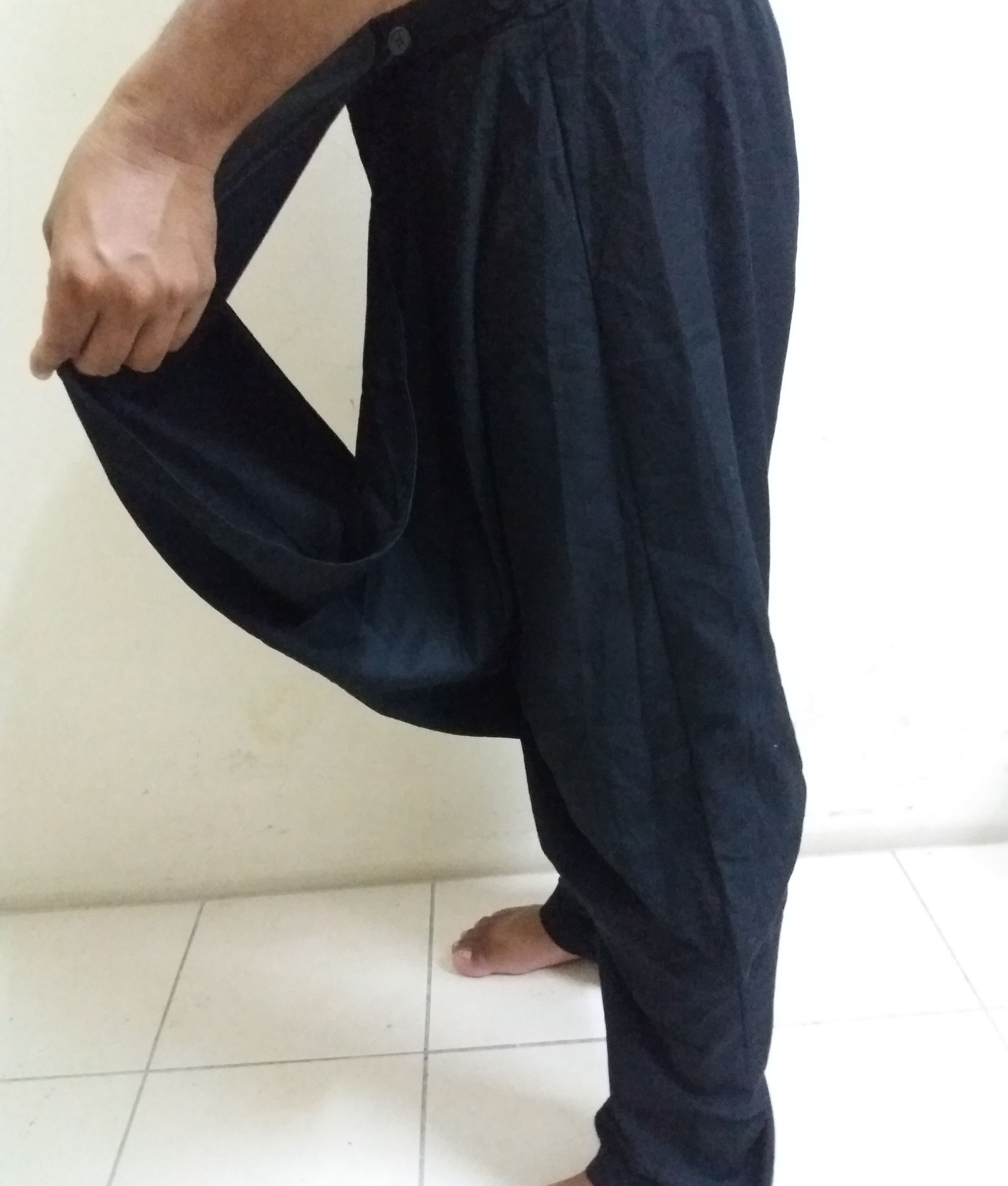 Japanese Brand Rare Acid Jazz Men harem pants nice design waist 33-35 Size US 34 / EU 50 - 8 Thumbnail