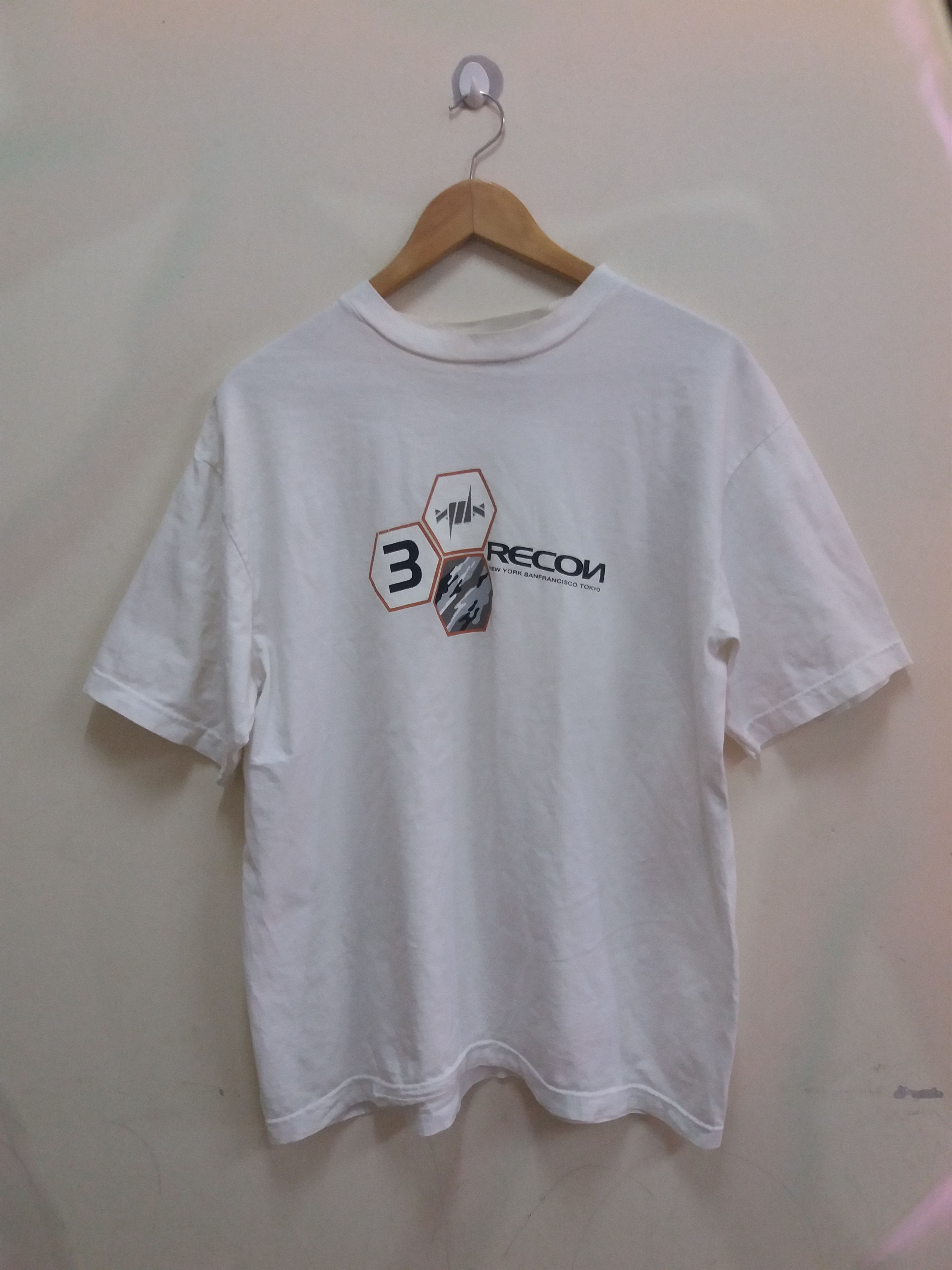 Japanese Brand Vintage Recon japanese streetwear t-shirt Size US M / EU 48-50 / 2 - 1 Thumbnail