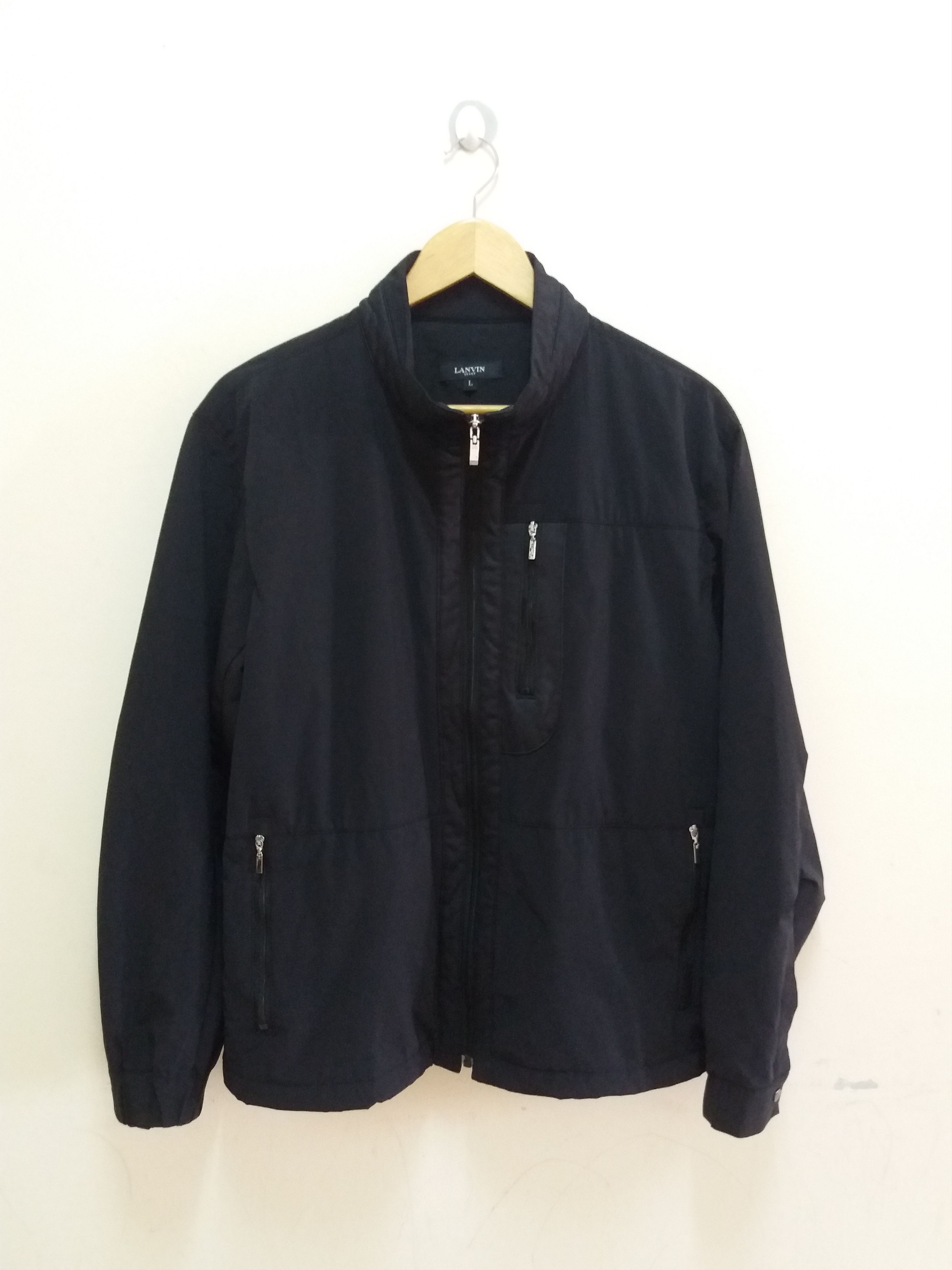 Lanvin Lanvin Sport zipper jacket made in japan /size L Size US L / EU 52-54 / 3 - 1 Thumbnail