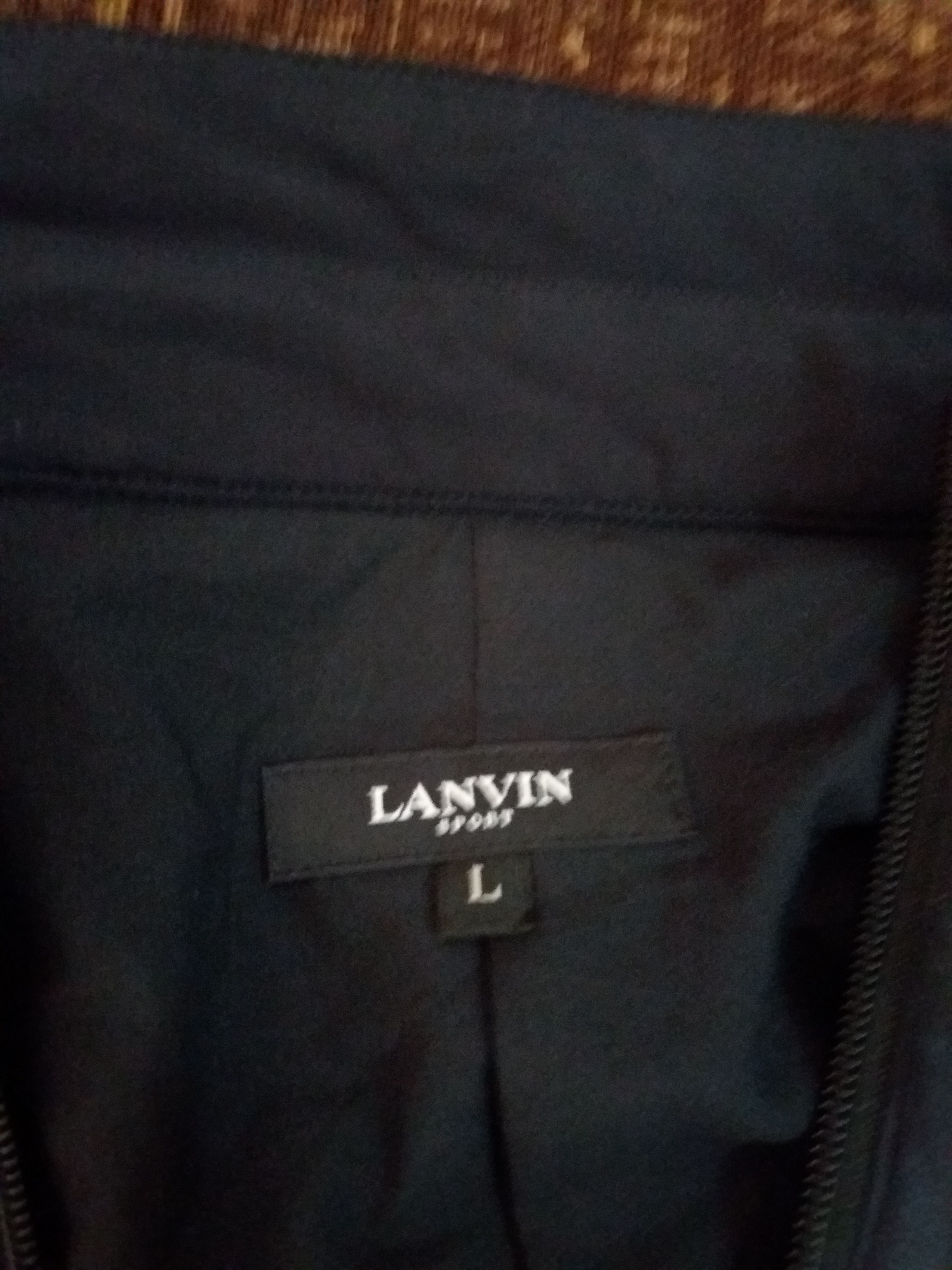 Lanvin Lanvin Sport zipper jacket made in japan /size L Size US L / EU 52-54 / 3 - 4 Thumbnail