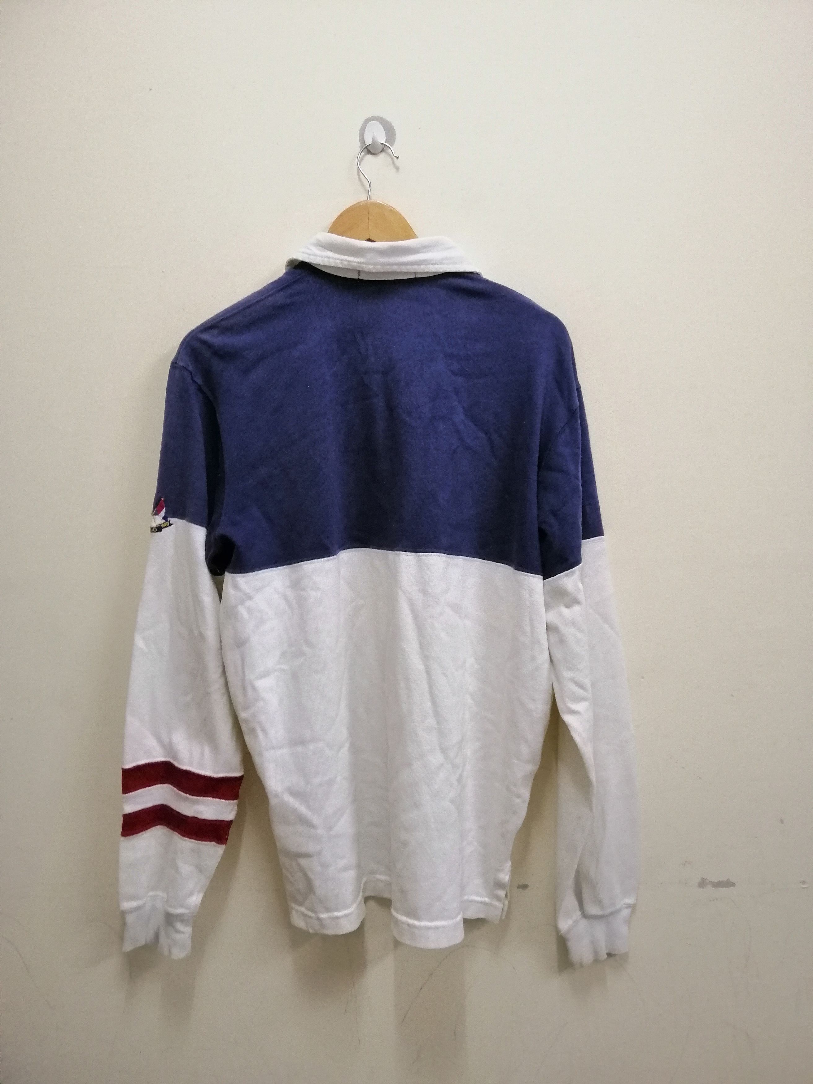 Polo Ralph Lauren Vintage polo ralph lauren cross flag rugby shirt Size US L / EU 52-54 / 3 - 2 Thumbnail