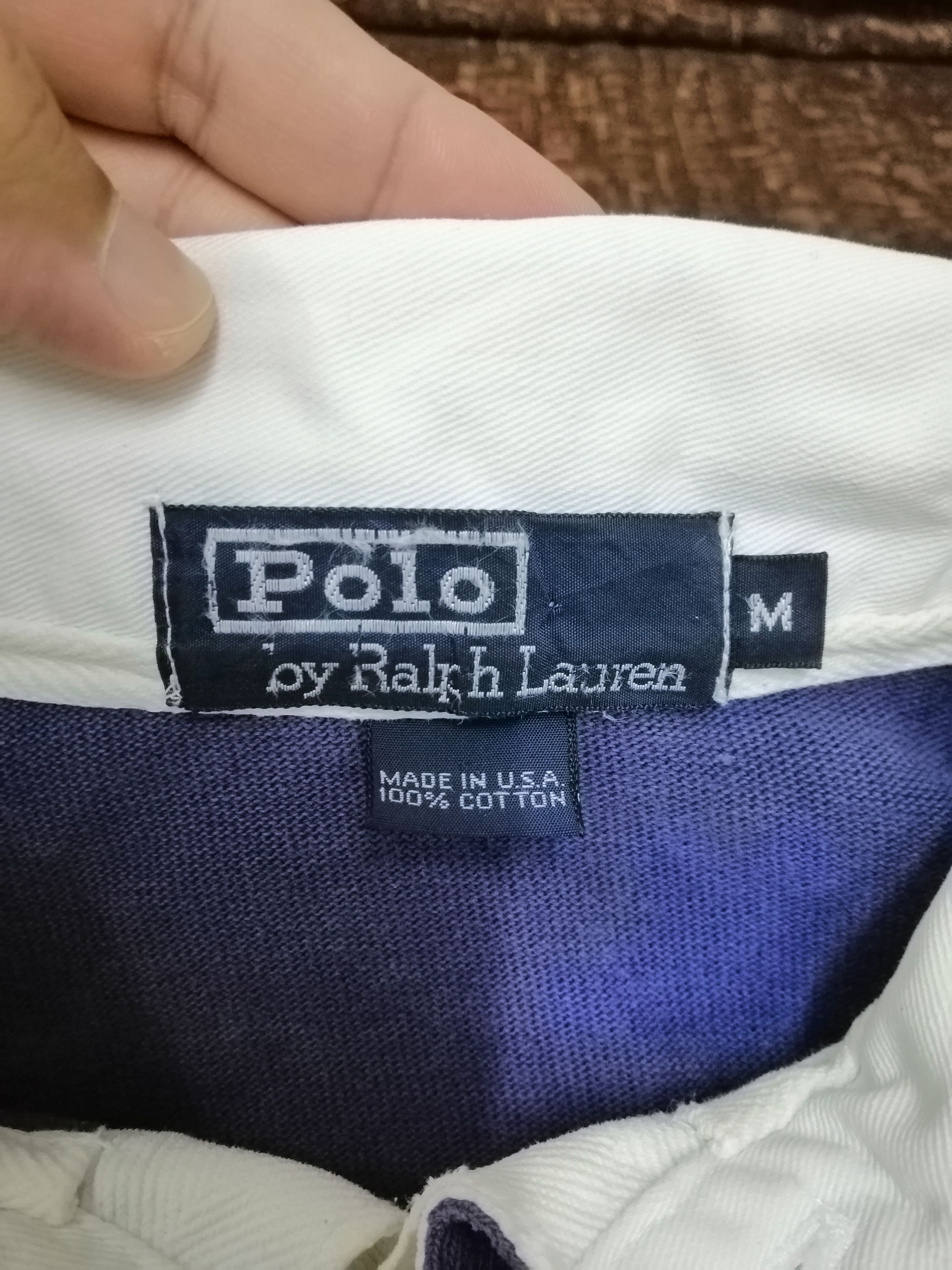 Polo Ralph Lauren Vintage polo ralph lauren cross flag rugby shirt Size US L / EU 52-54 / 3 - 4 Thumbnail
