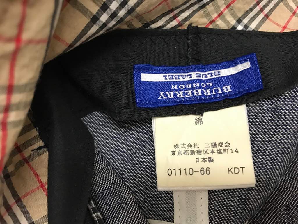 Burberry Burberry blue label hat denime design Size ONE SIZE - 6 Thumbnail