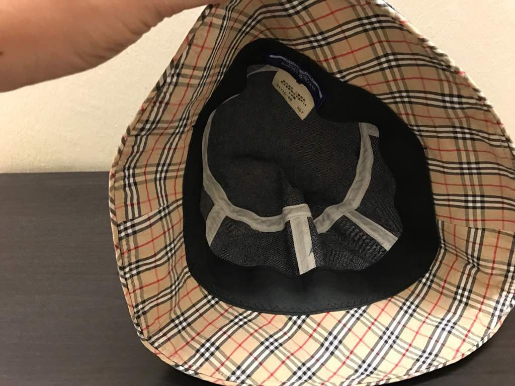 Burberry Burberry blue label hat denime design Size ONE SIZE - 5 Thumbnail