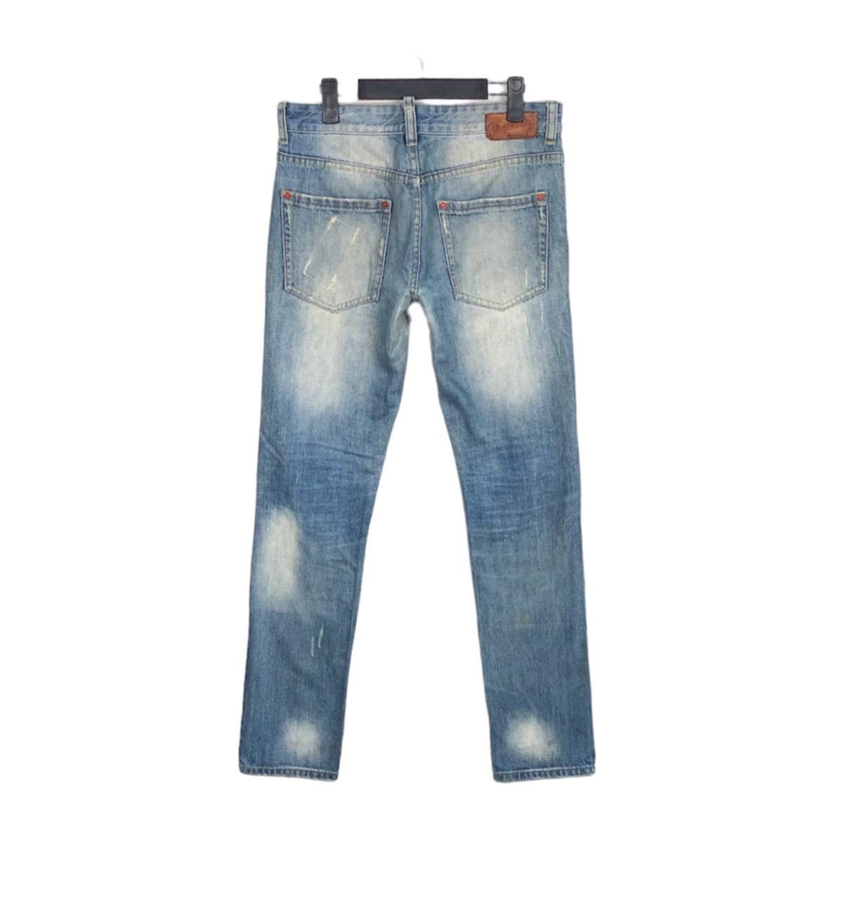 Dsquared2 Dsquared2 Distressed Denim Punk Style Jeans Size US 32 / EU 48 - 2 Thumbnail