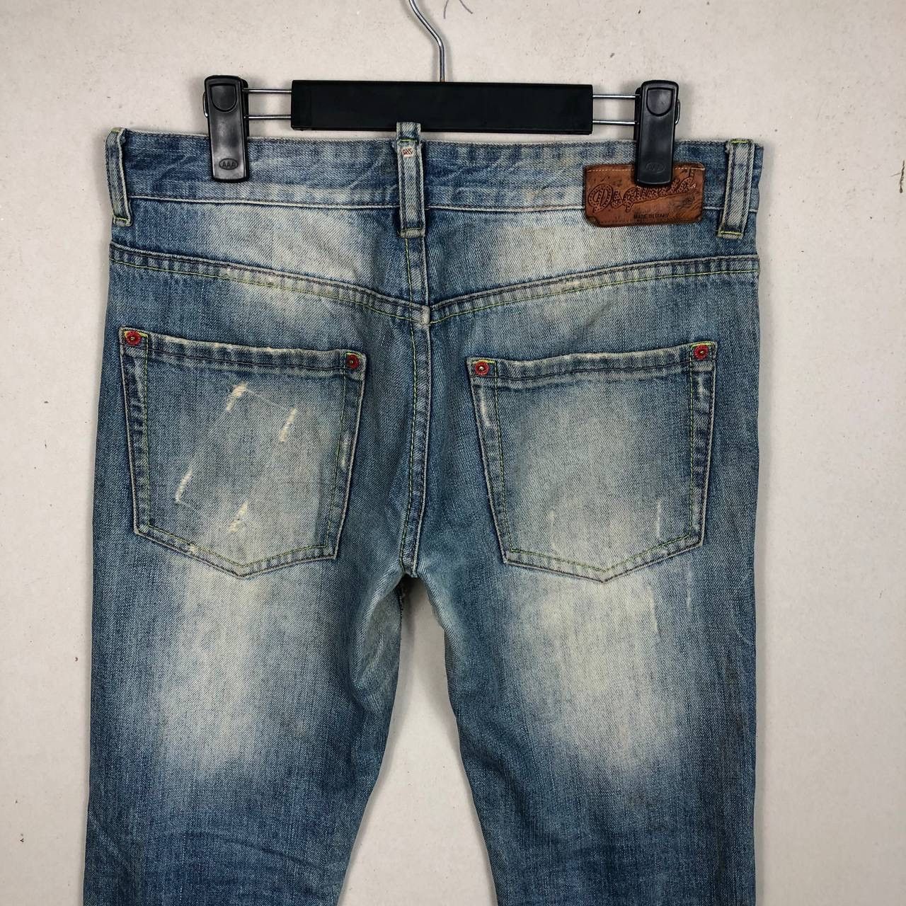 Dsquared2 Dsquared2 Distressed Denim Punk Style Jeans Size US 32 / EU 48 - 3 Thumbnail