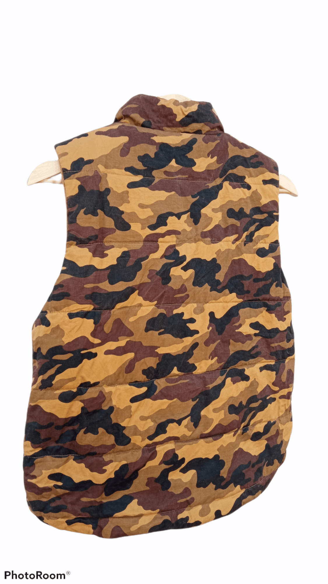 Abercrombie & Fitch × Japanese Brand × Vintage 🔥🔥A&F Abercrombie & Fitch Camo Sweater Vest Jacket Size US S / EU 44-46 / 1 - 17 Thumbnail