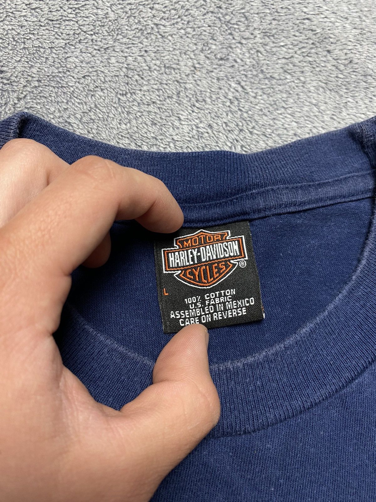 Harley Davidson Vintage 2007 Harley Davidson Scorpion tee Size US L / EU 52-54 / 3 - 5 Thumbnail