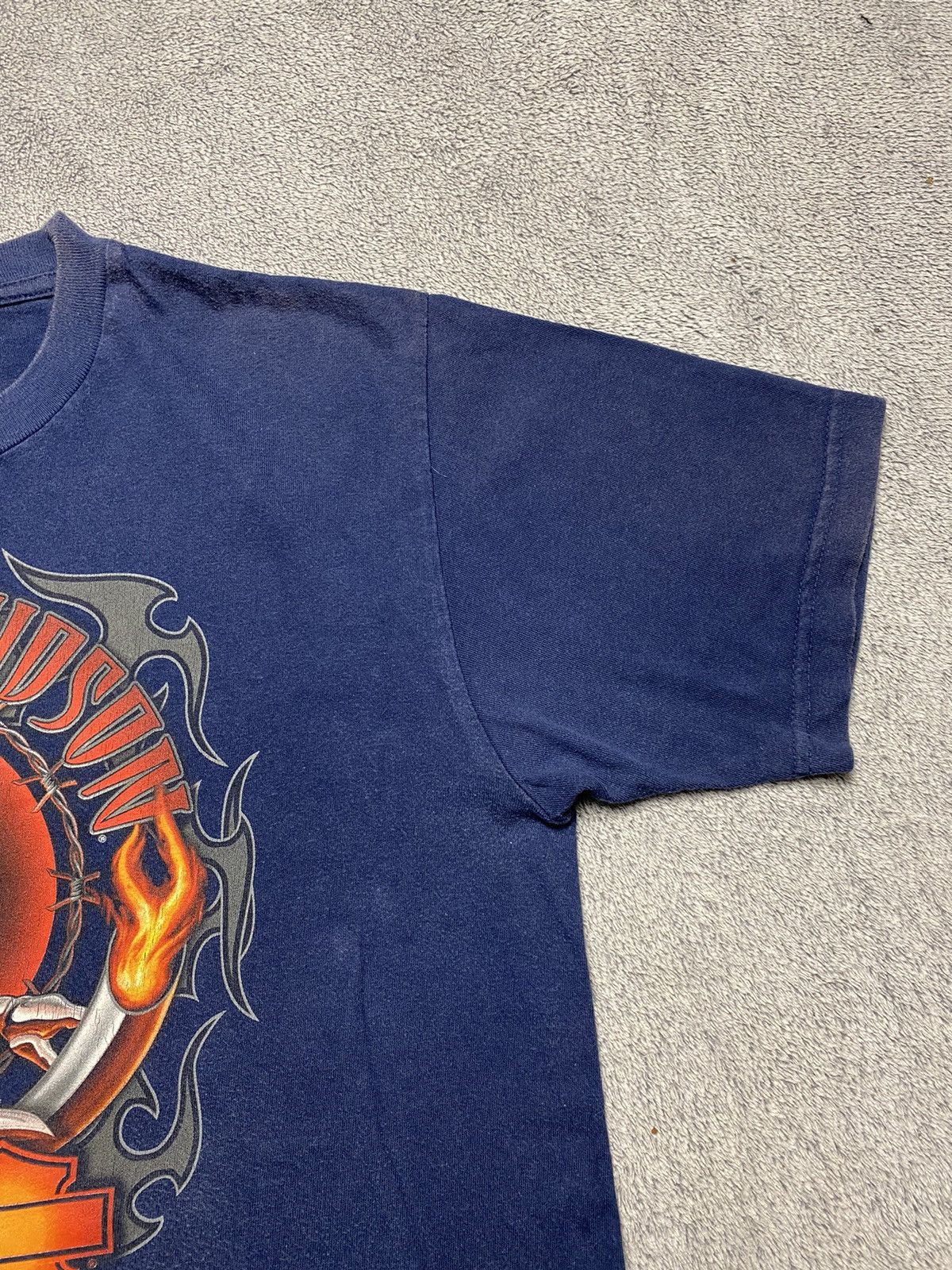 Harley Davidson Vintage 2007 Harley Davidson Scorpion tee Size US L / EU 52-54 / 3 - 6 Thumbnail