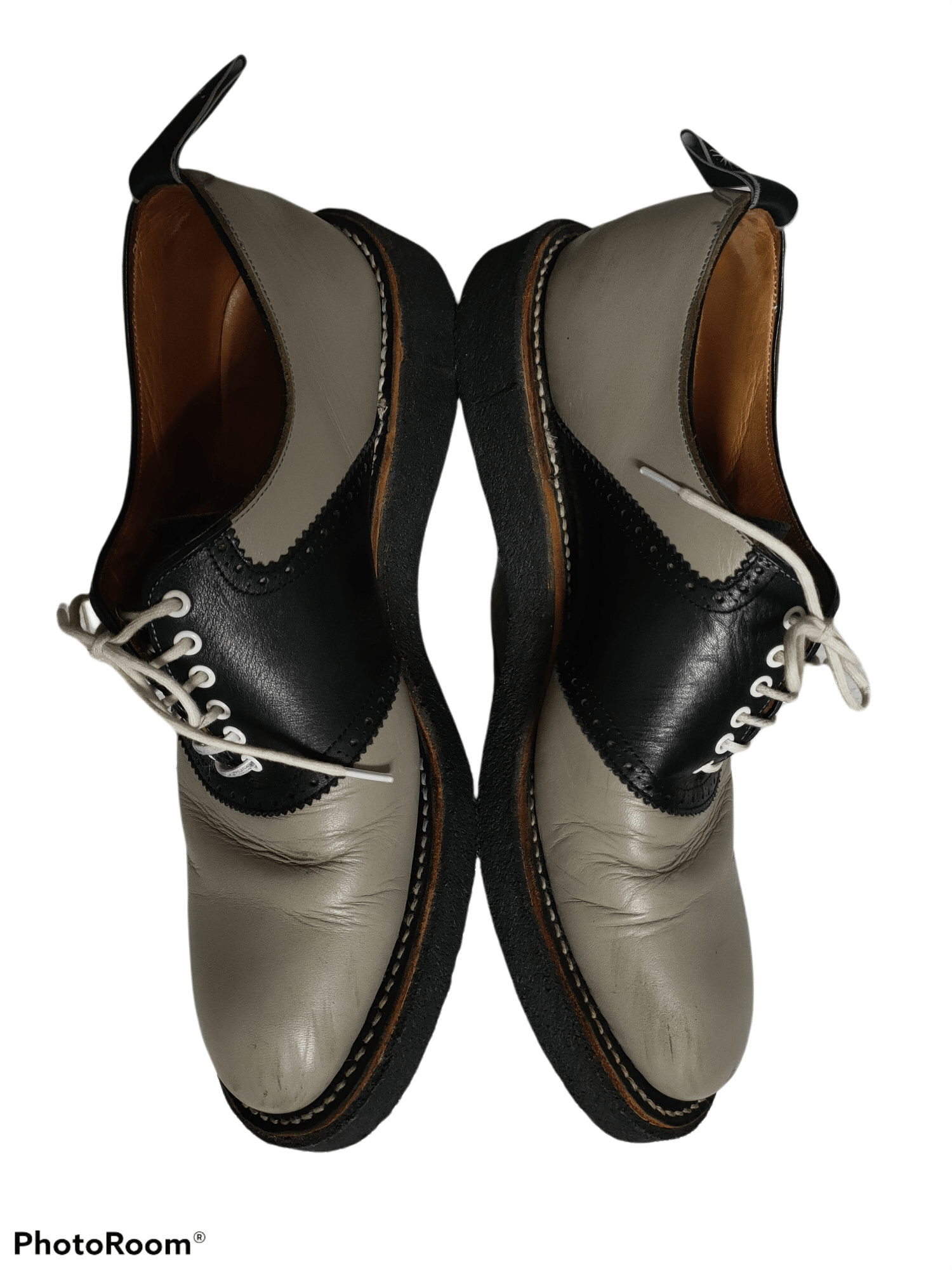 Maison MIHARA YASUHIRO # Miharayasuhiro Boots Leather x Nice Design Size US 8 / EU 41 - 3 Thumbnail