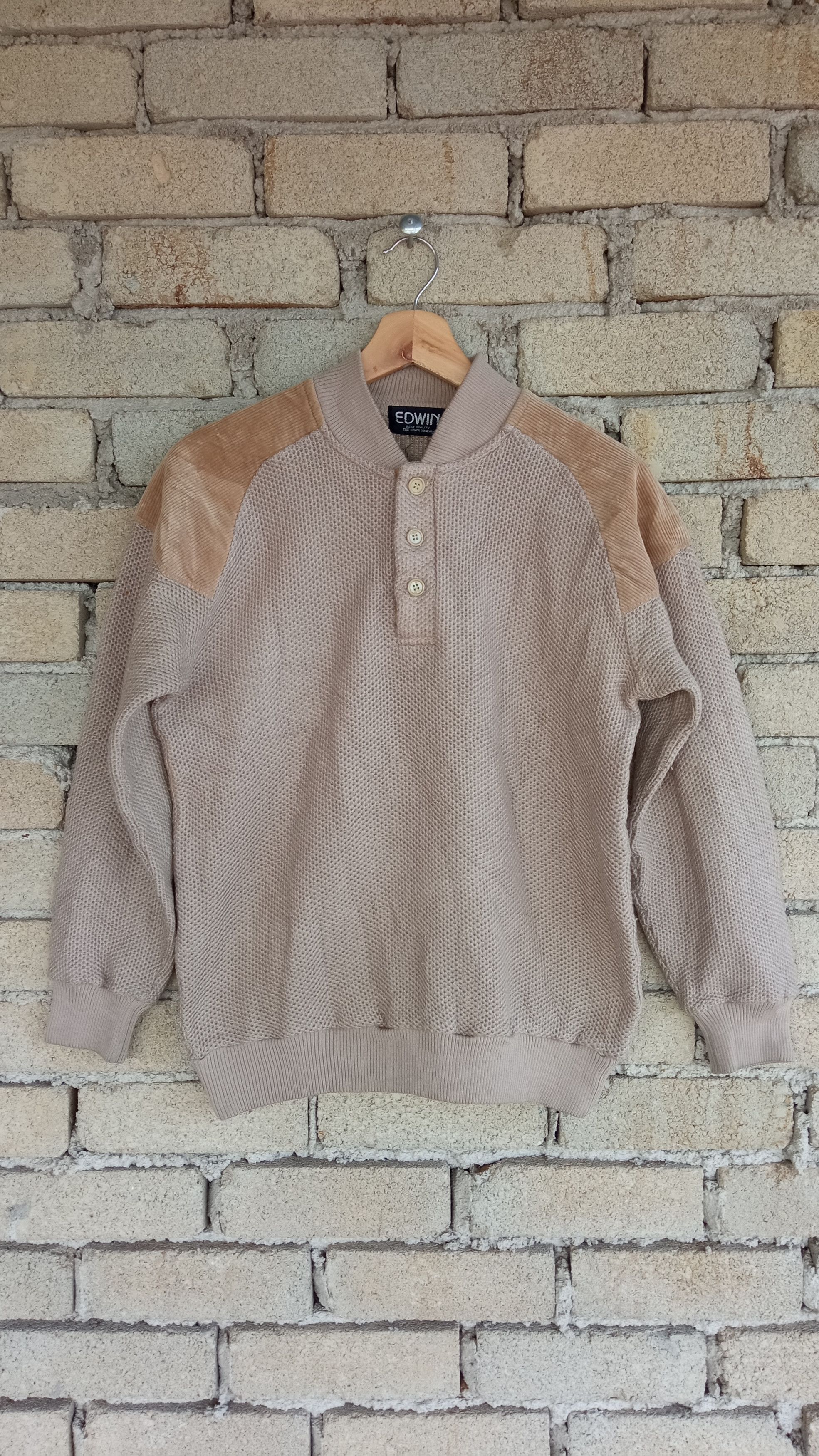 Edwin × Japanese Brand × Vintage 🔥🔥Vintage Edwin Pullover Sweatshirt Size US M / EU 48-50 / 2 - 1 Thumbnail