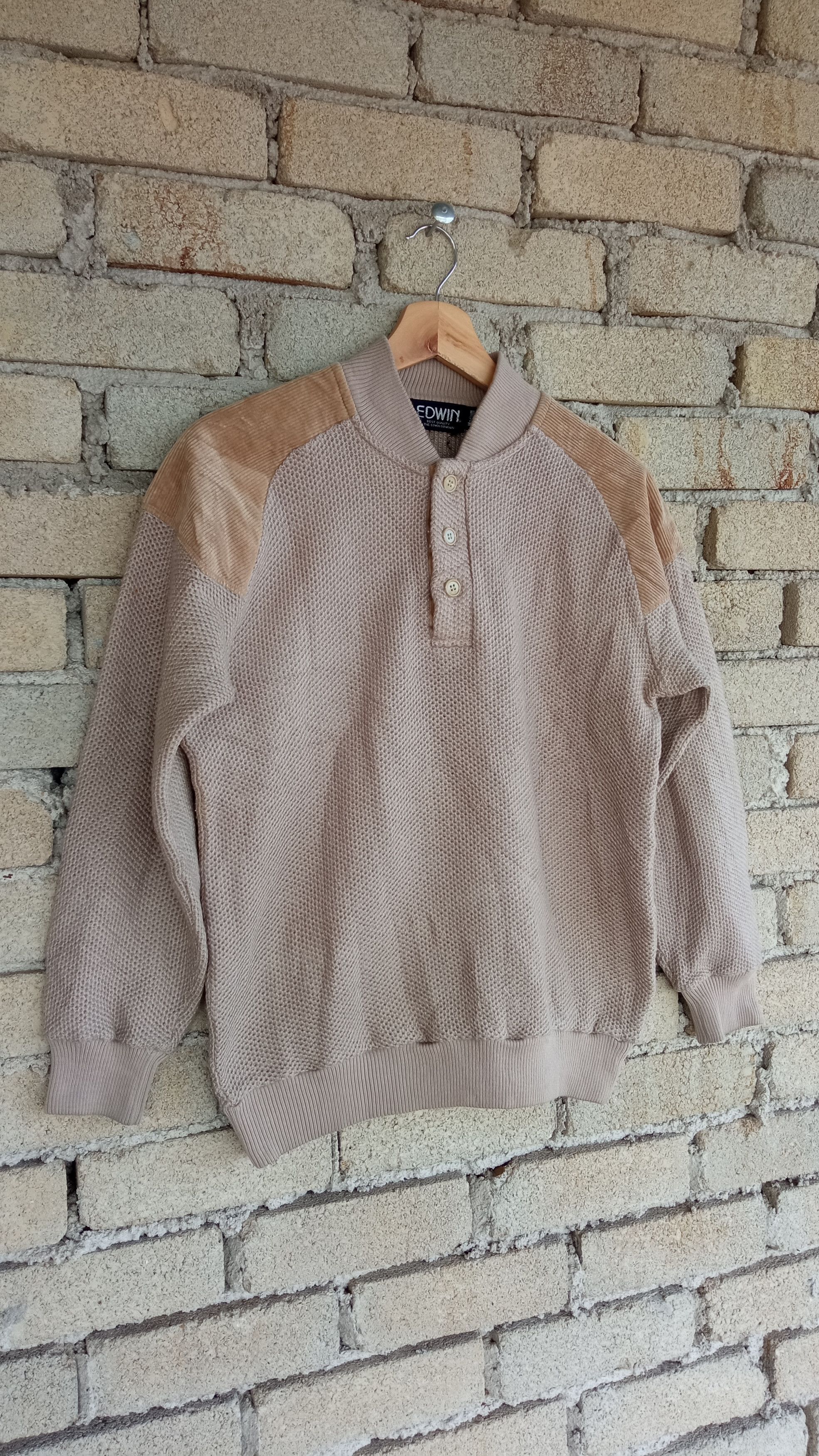 Edwin × Japanese Brand × Vintage 🔥🔥Vintage Edwin Pullover Sweatshirt Size US M / EU 48-50 / 2 - 2 Thumbnail