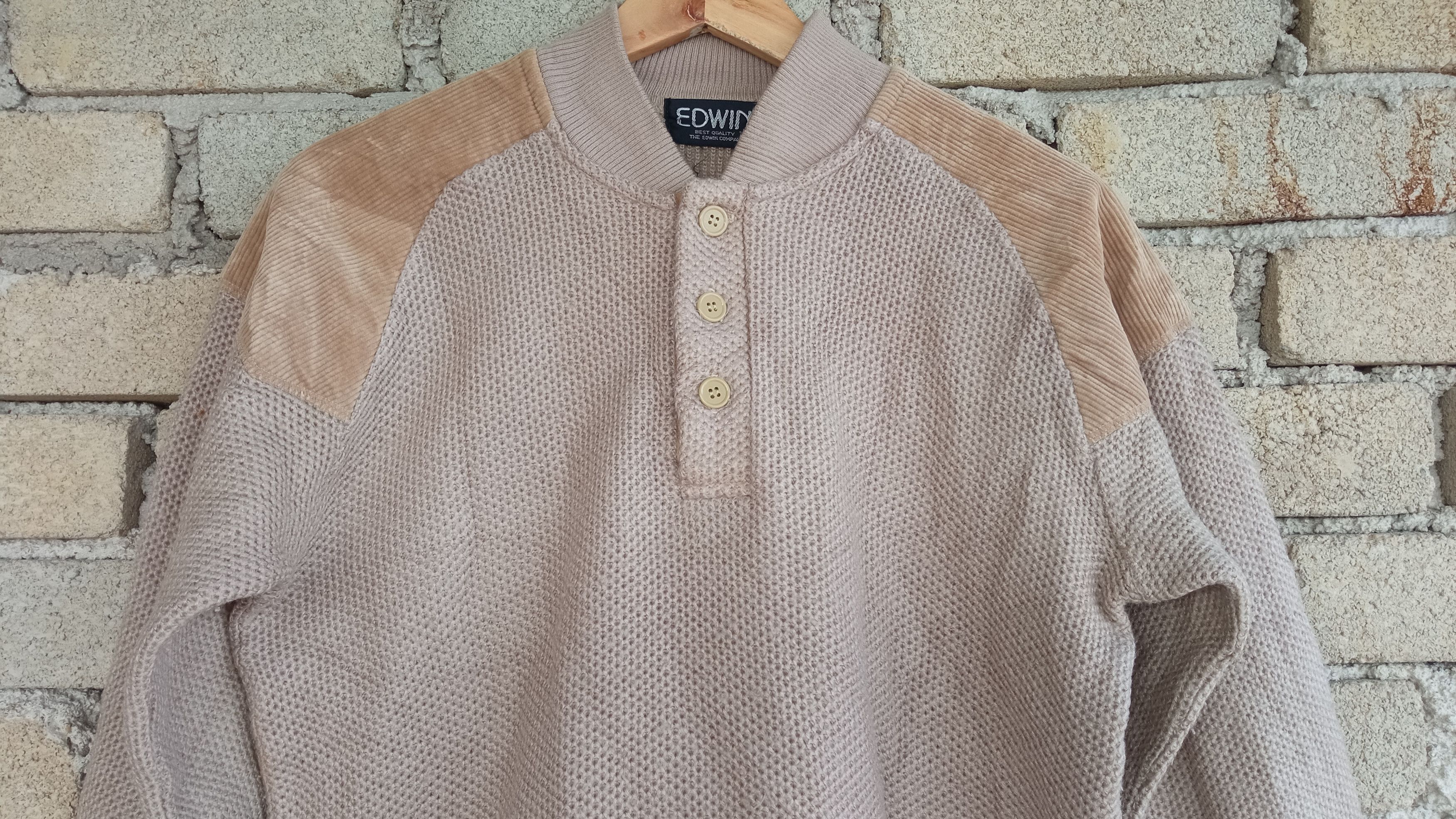 Edwin × Japanese Brand × Vintage 🔥🔥Vintage Edwin Pullover Sweatshirt Size US M / EU 48-50 / 2 - 7 Thumbnail