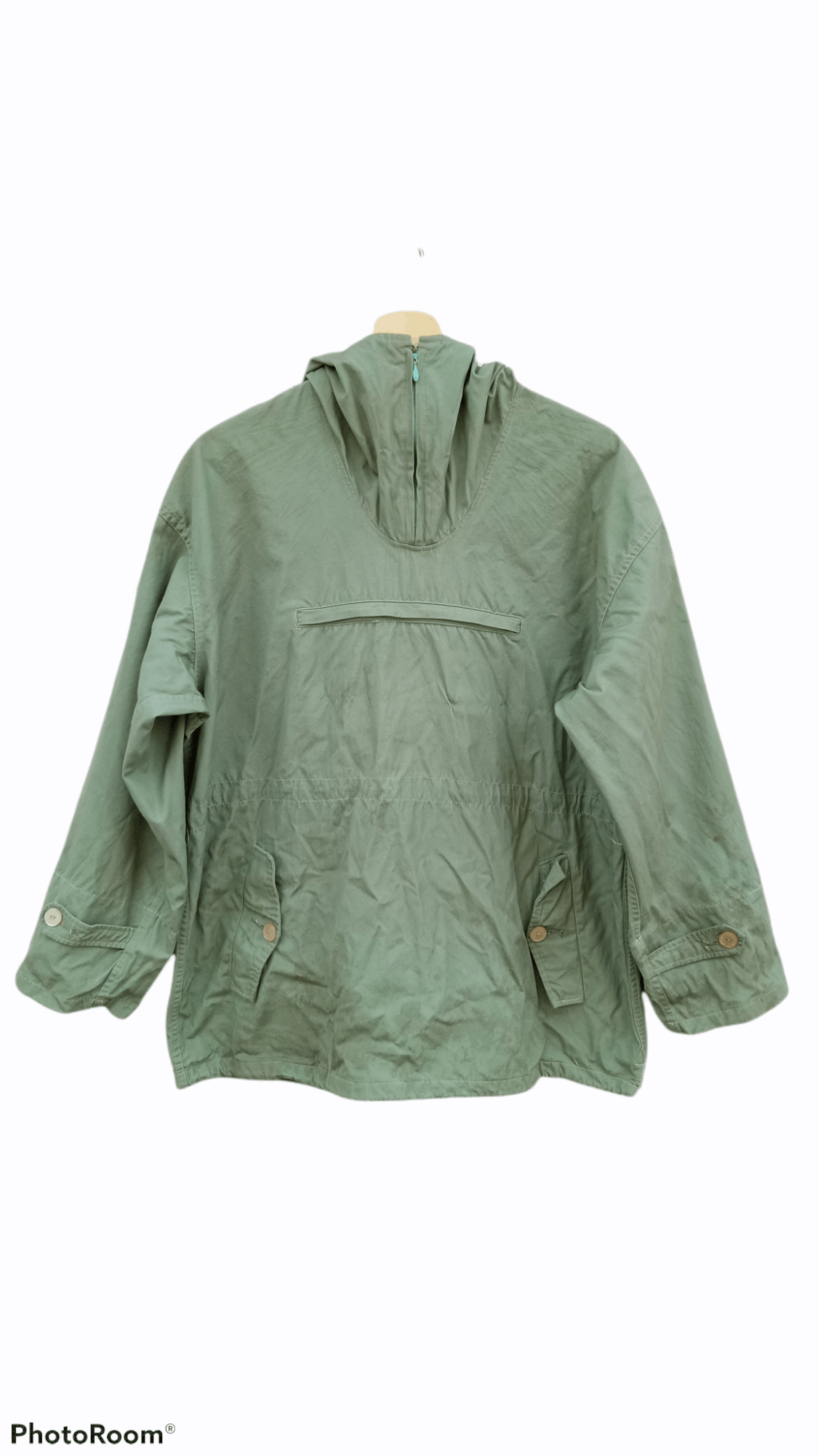 Japanese Brand × Vintage 🔥🔥Vtg Japanese Brand Military Style Pullover Hoodie Jacket Size US L / EU 52-54 / 3 - 1 Thumbnail