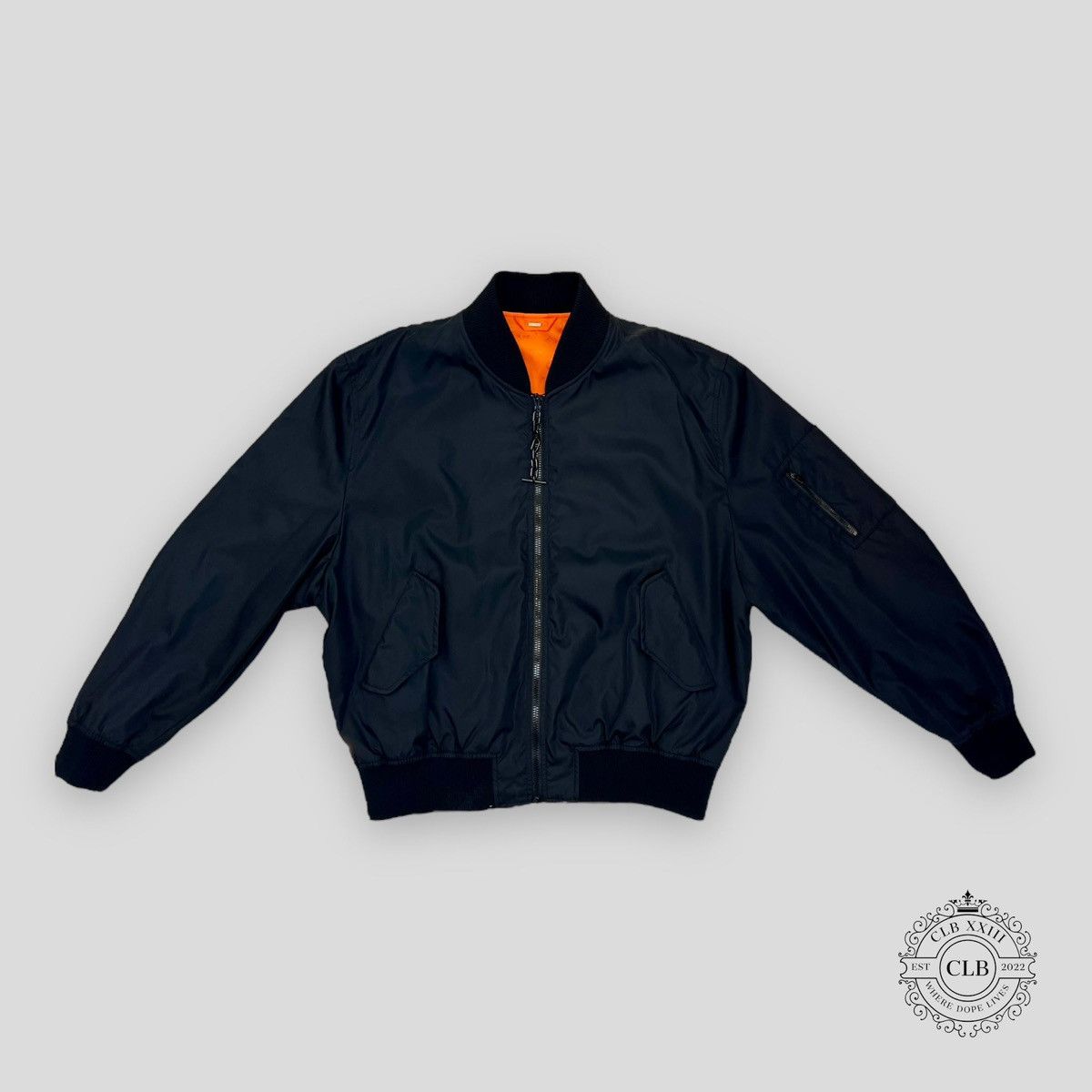 LOUIS VUITTON REVERSE SUMMER BOMBER - BLACK/ORANGE