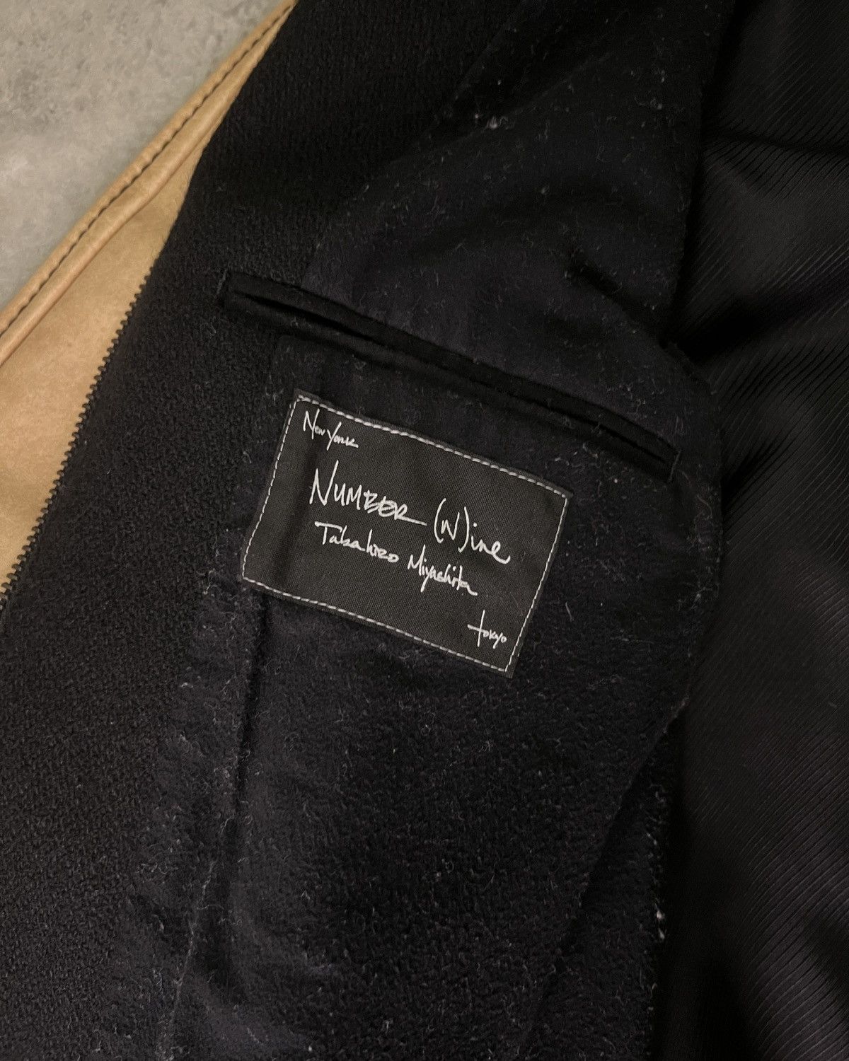 Number (N)ine GRAIL Number (N)ine AW08 Varsity Jacket Size US M / EU 48-50 / 2 - 15 Thumbnail