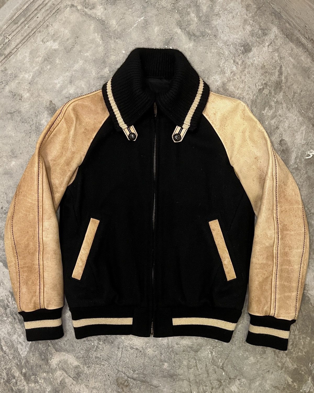 Number N Ine Varsity Jacket | Grailed