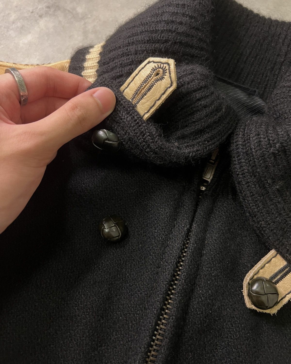 Number (N)ine GRAIL Number (N)ine AW08 Varsity Jacket Size US M / EU 48-50 / 2 - 4 Thumbnail