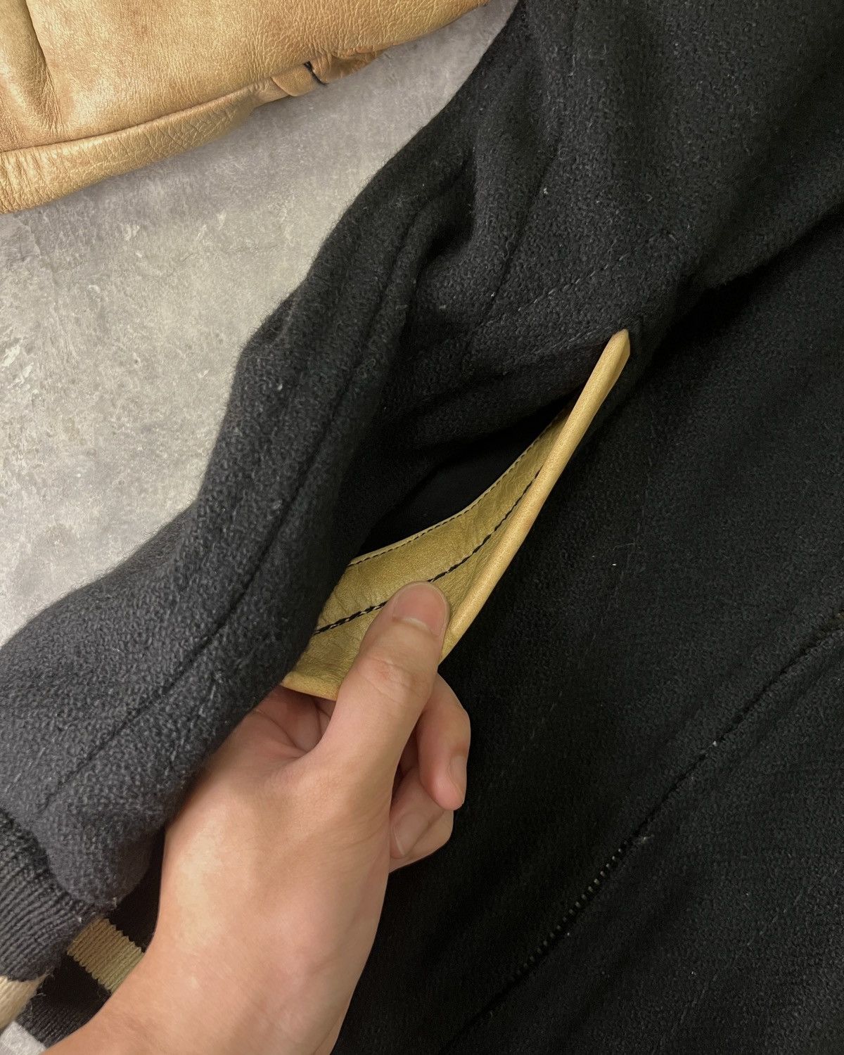 Number (N)ine GRAIL Number (N)ine AW08 Varsity Jacket Size US M / EU 48-50 / 2 - 8 Thumbnail