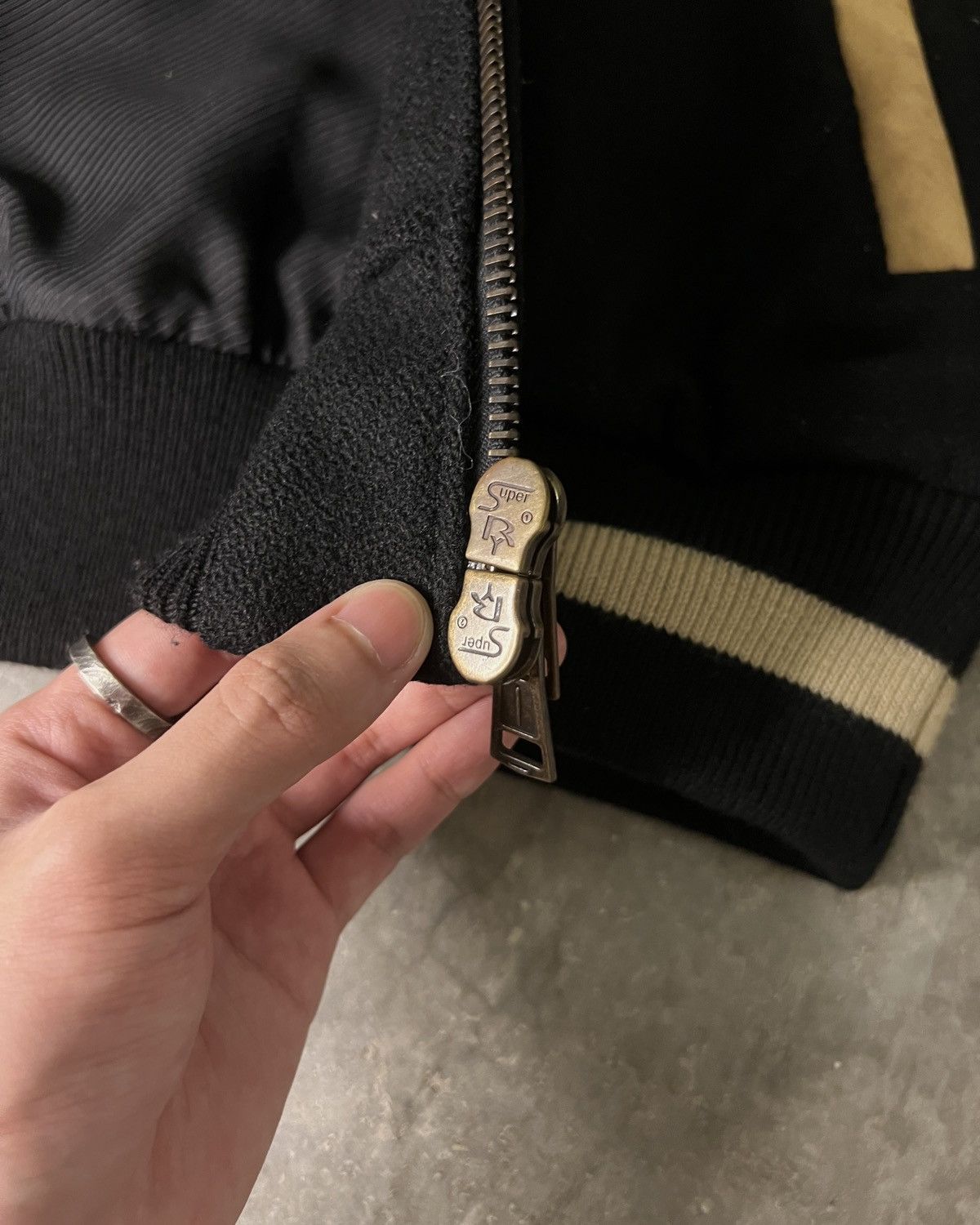 Number (N)ine GRAIL Number (N)ine AW08 Varsity Jacket Size US M / EU 48-50 / 2 - 12 Thumbnail