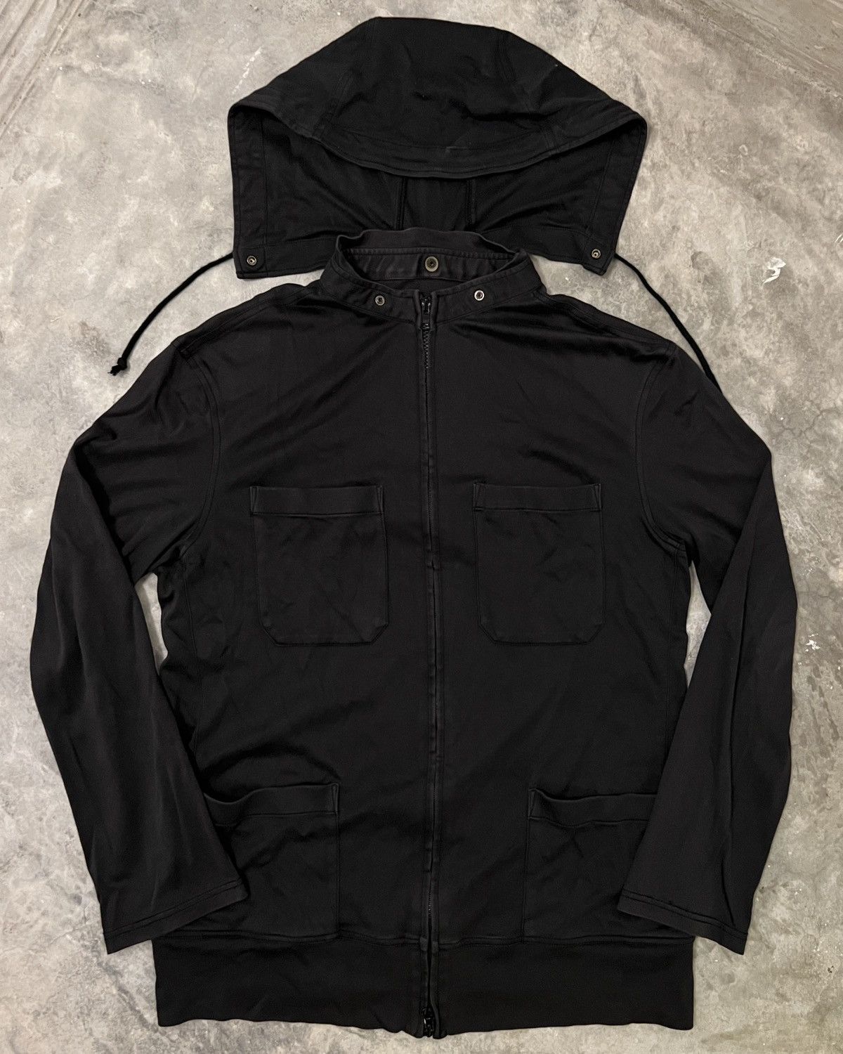 Yohji Yamamoto SS09 Y’s 4 Pocket Detachable Hood Jacket Yohji Yamamoto Size US M / EU 48-50 / 2 - 1 Thumbnail
