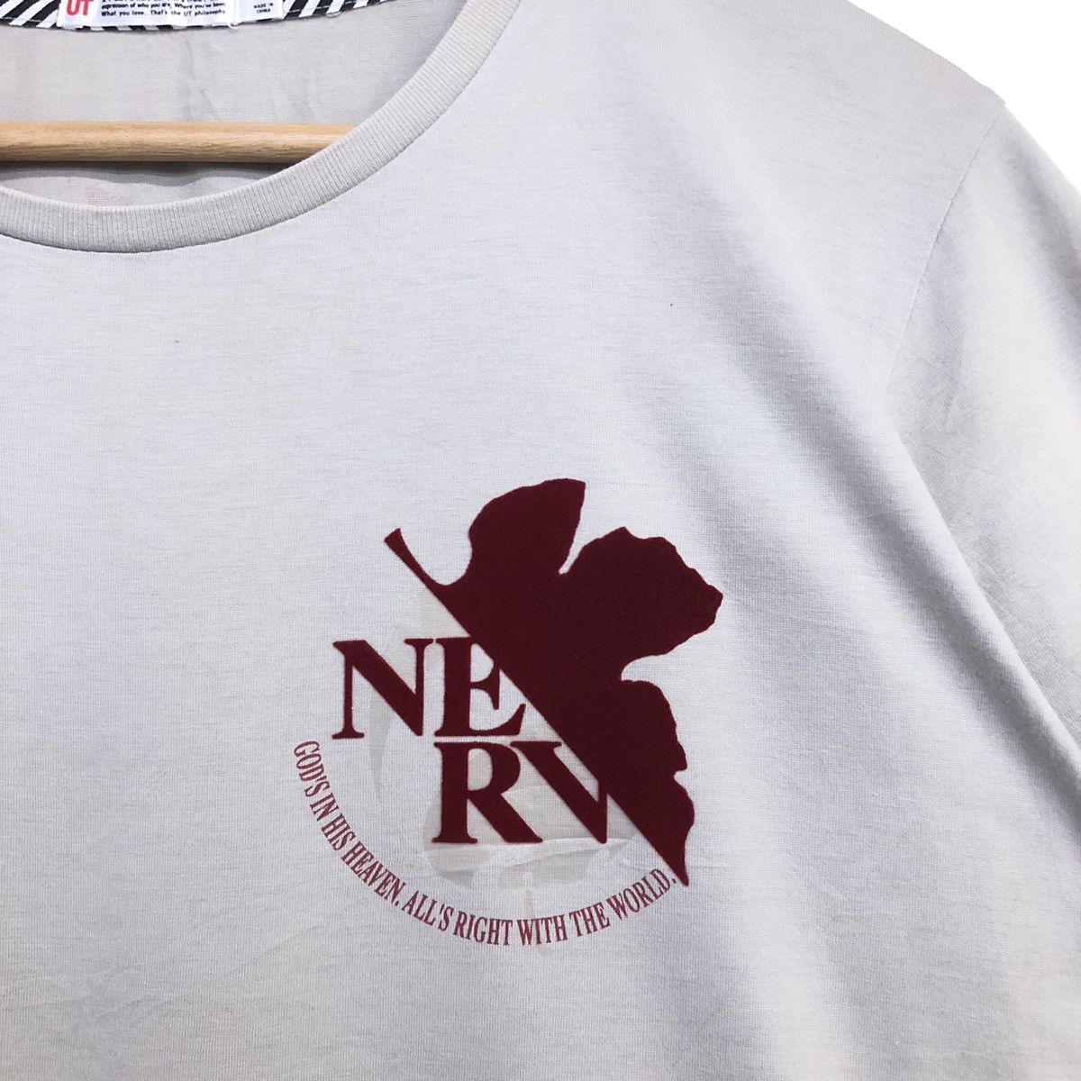 Anime Evangelion NERV X Uniqlo Anime Logo Tshirt Size US M / EU 48-50 / 2 - 5 Thumbnail