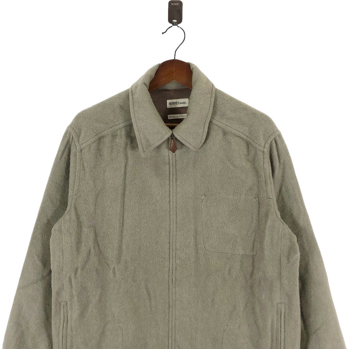 Hermes × Maison Margiela VINTAGE HERMES PARIS ZIPPER SWEATER JACKET Size US M / EU 48-50 / 2 - 3 Thumbnail