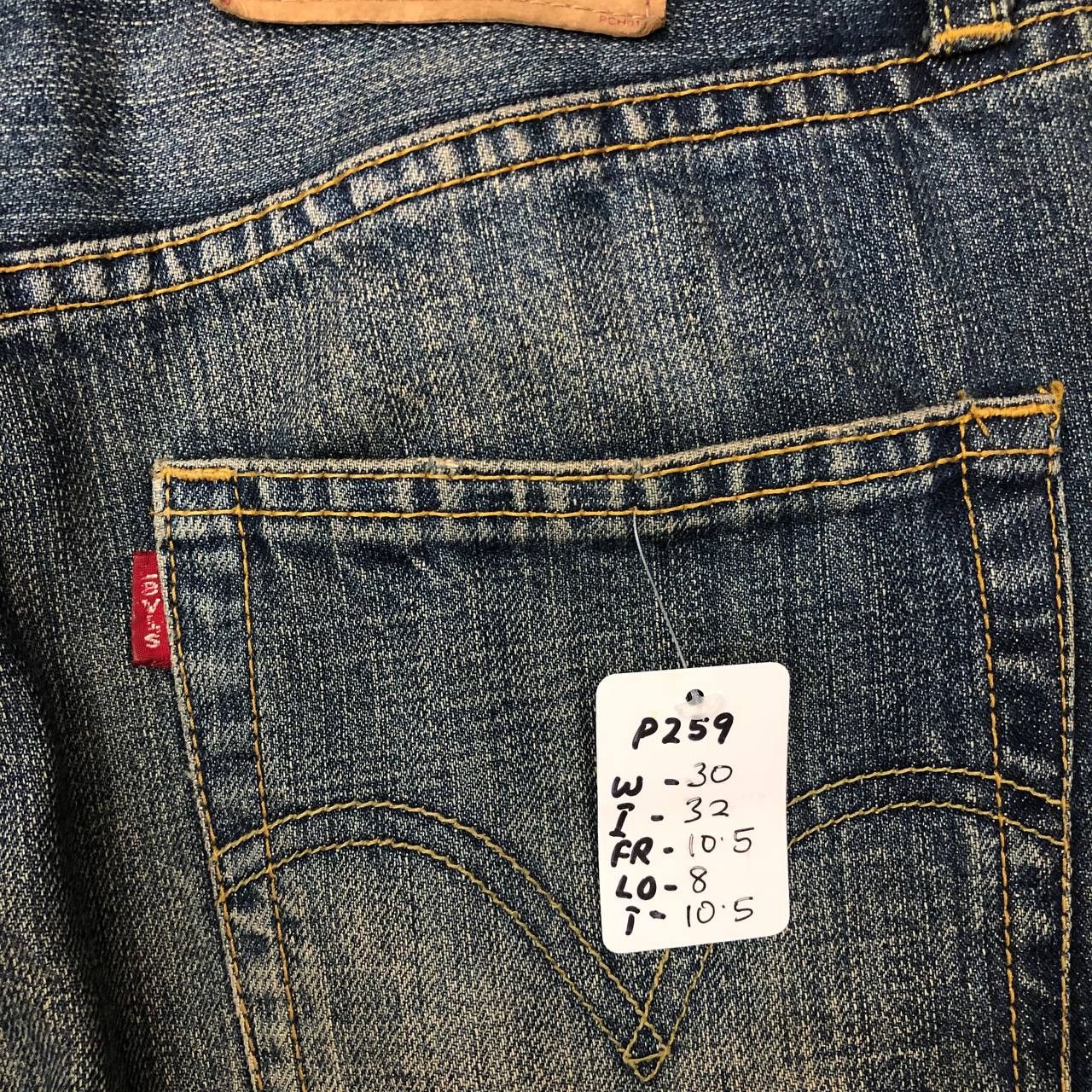 Levi's P259 LEVI'S 501 SLIMFIT DENIM JEANS Size US 30 / EU 46 - 17 Thumbnail