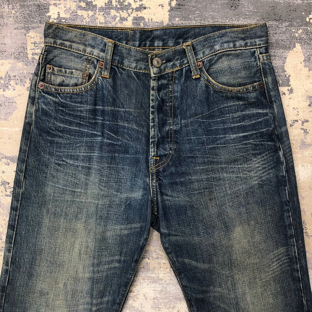 Levi's P259 LEVI'S 501 SLIMFIT DENIM JEANS Size US 30 / EU 46 - 3 Thumbnail