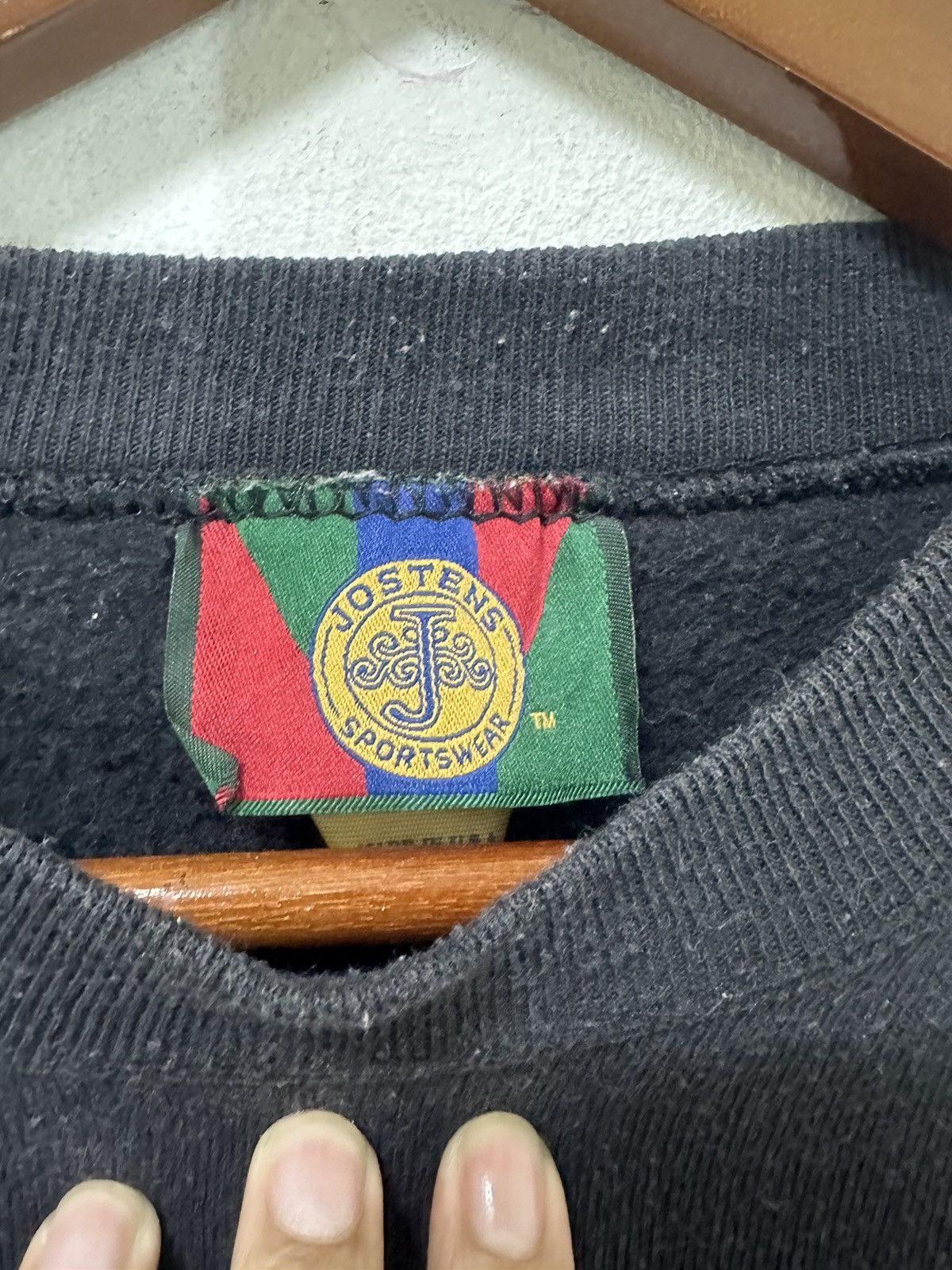 NBA × Vintage Vintage 90’s Portland Trail Blazers NBA Sweatshirt Big Logo Size US L / EU 52-54 / 3 - 5 Thumbnail