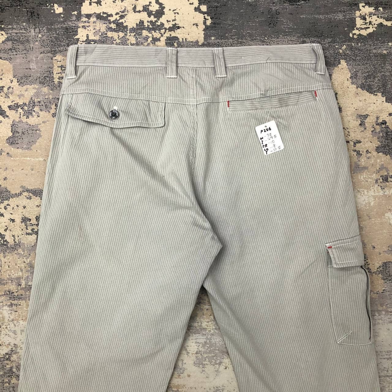 Japanese Brand × Le Coq Sportif P256 LE COQ SPORTIF X GOLF STRIPED CARGO PANTS Size US 32 / EU 48 - 4 Thumbnail