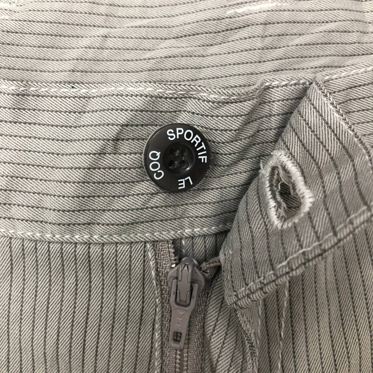 Japanese Brand × Le Coq Sportif P256 LE COQ SPORTIF X GOLF STRIPED CARGO PANTS Size US 32 / EU 48 - 6 Thumbnail