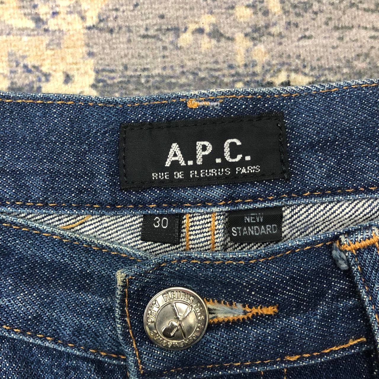 A.P.C. P252 A.P.C. RUE DE PARIS NEW STANDARD SLIMFIT JEANS Size US 33 - 5 Thumbnail