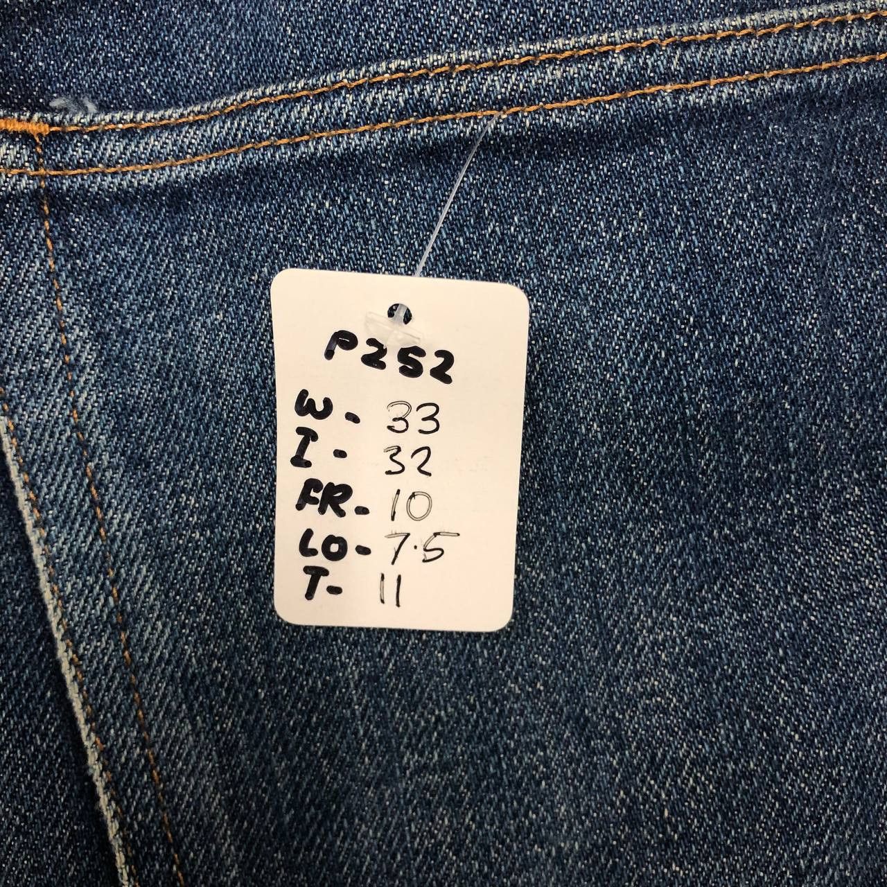 A.P.C. P252 A.P.C. RUE DE PARIS NEW STANDARD SLIMFIT JEANS Size US 33 - 10 Thumbnail
