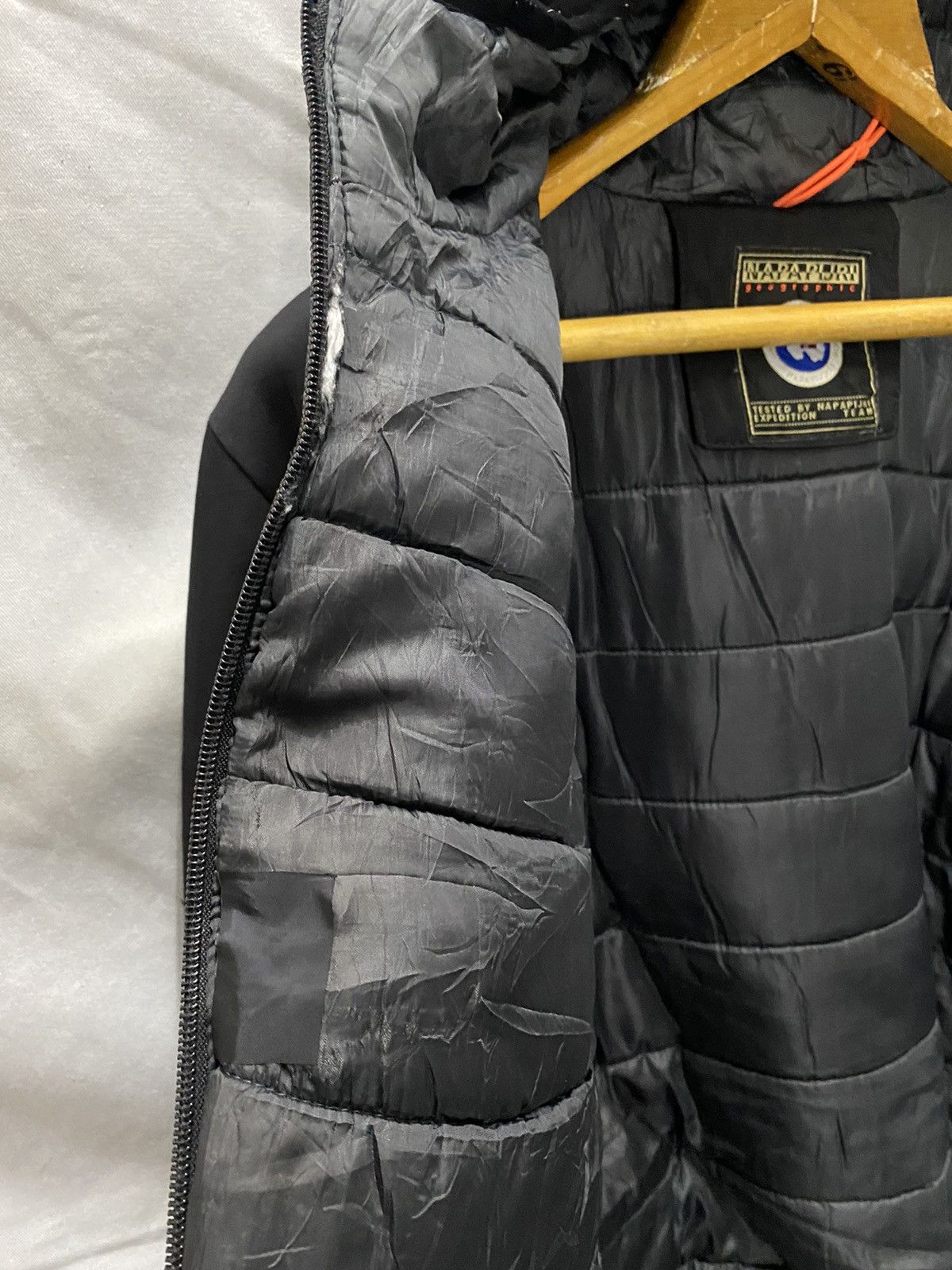 Napapijri Napapijri Puffer Jacket Hoodie Black Size US XL / EU 56 / 4 - 11 Thumbnail