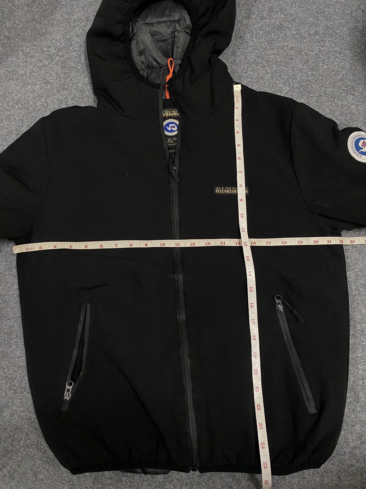 Napapijri Napapijri Puffer Jacket Hoodie Black Size US XL / EU 56 / 4 - 12 Thumbnail