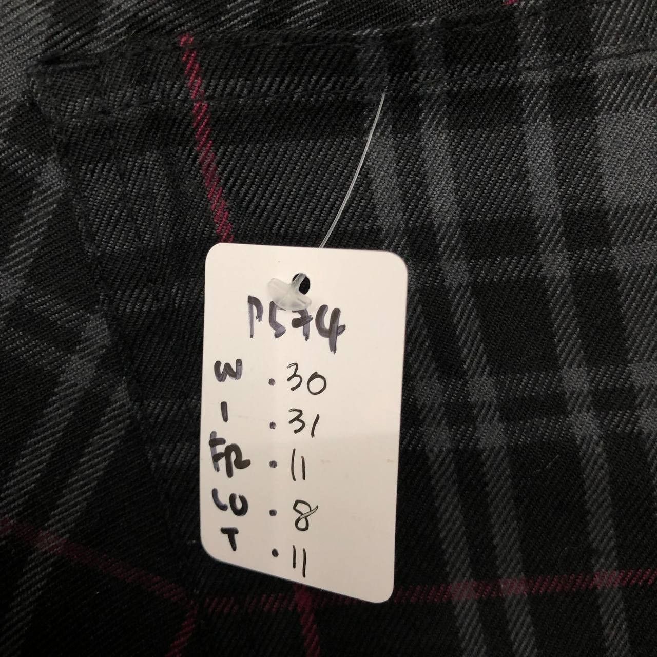 Japanese Brand P574 PUNK TARTAN DOUBLE WAIST CARGO PANTS Size US 30 / EU 46 - 8 Thumbnail