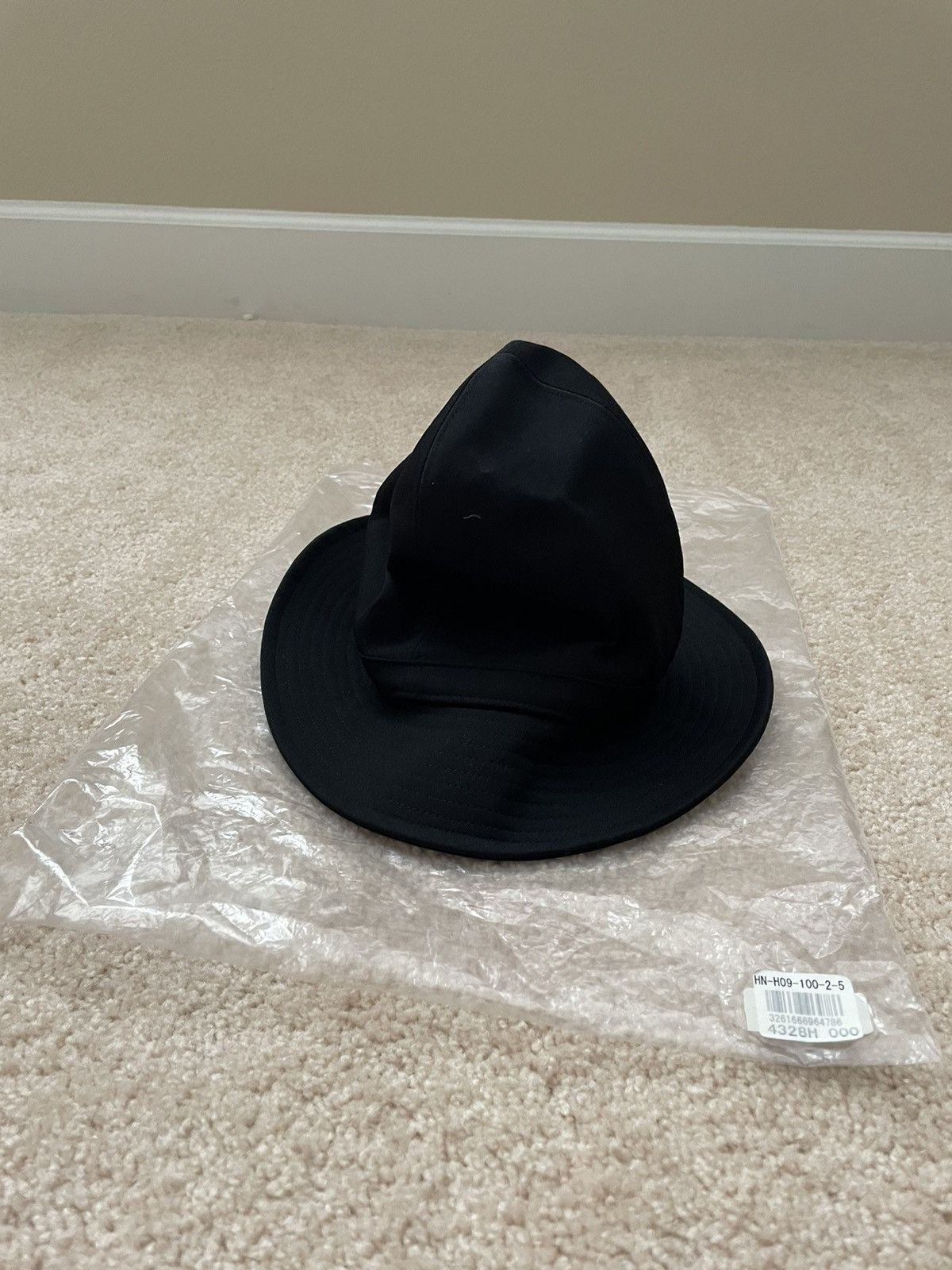 Pre-owned Yohji Yamamoto Wide Brim Hat In Black